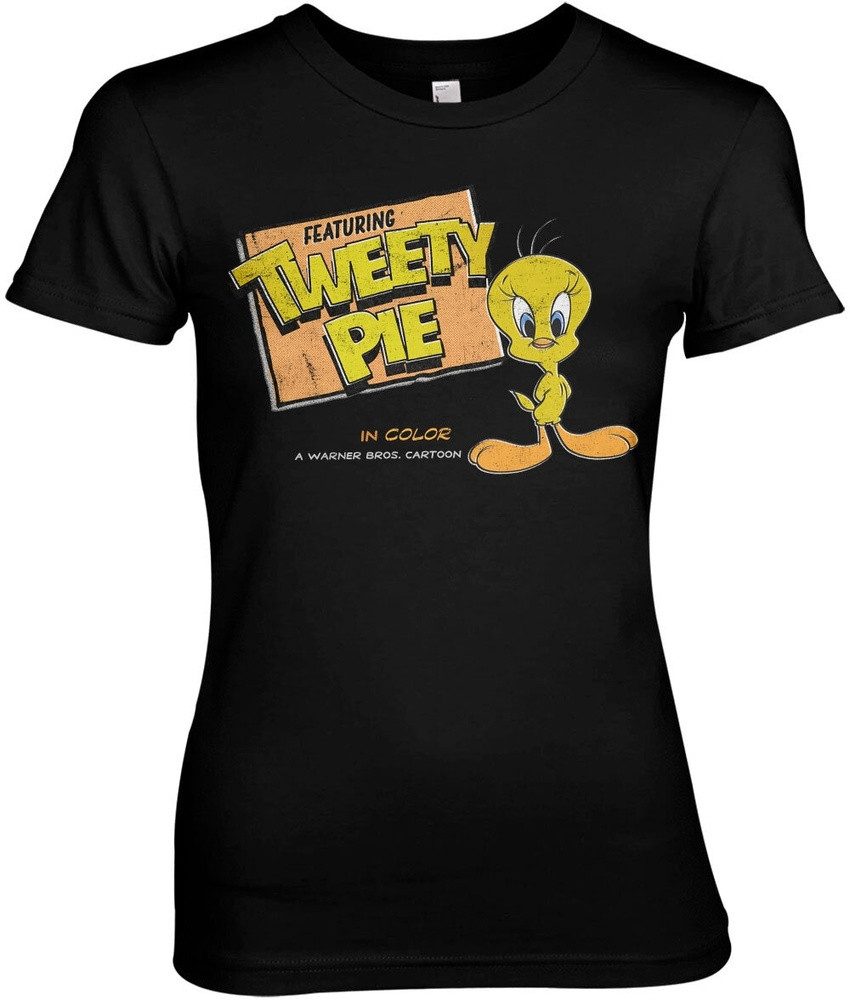 LOONEY TUNES T-Shirt Tweety Pie Girly Tee
