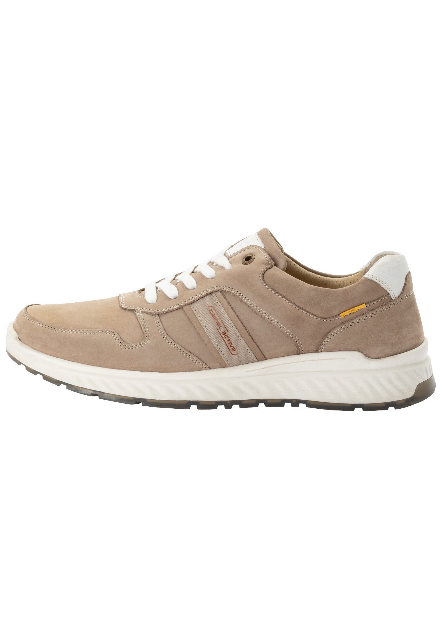 aus echtem Leder Schnürschuh
