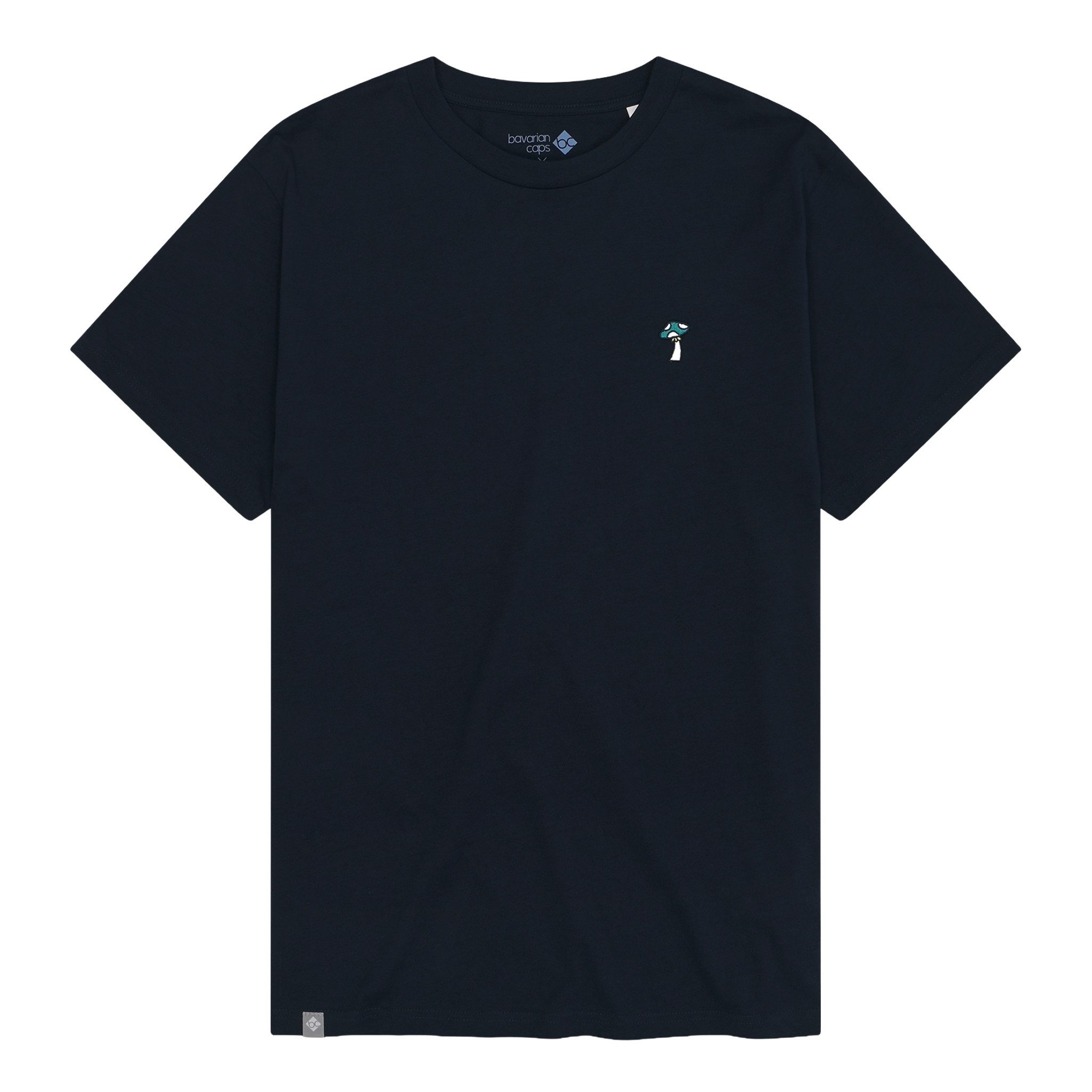 Bavarian Caps T-Shirt Bavarian Caps T-Shirt "Schlümpfe: Ned Hudeln" - dunkelblau (T-Shirt, T-Shirt)