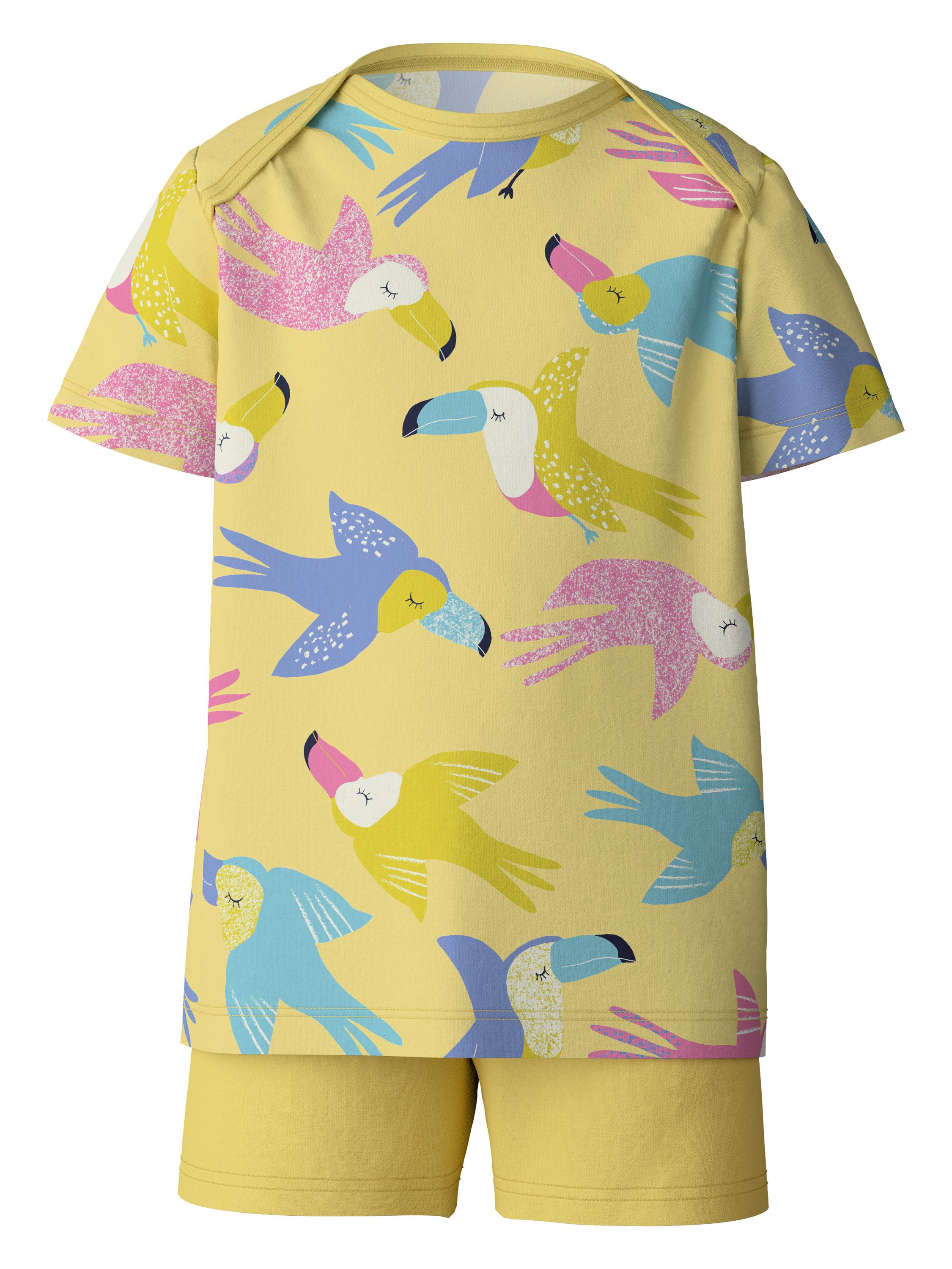 CALIDA Shorty Toddlers Tucan Kinder (2 tlg) aus 100% Baumwolle, natürliche Temperaturregulierung, pflegeleicht