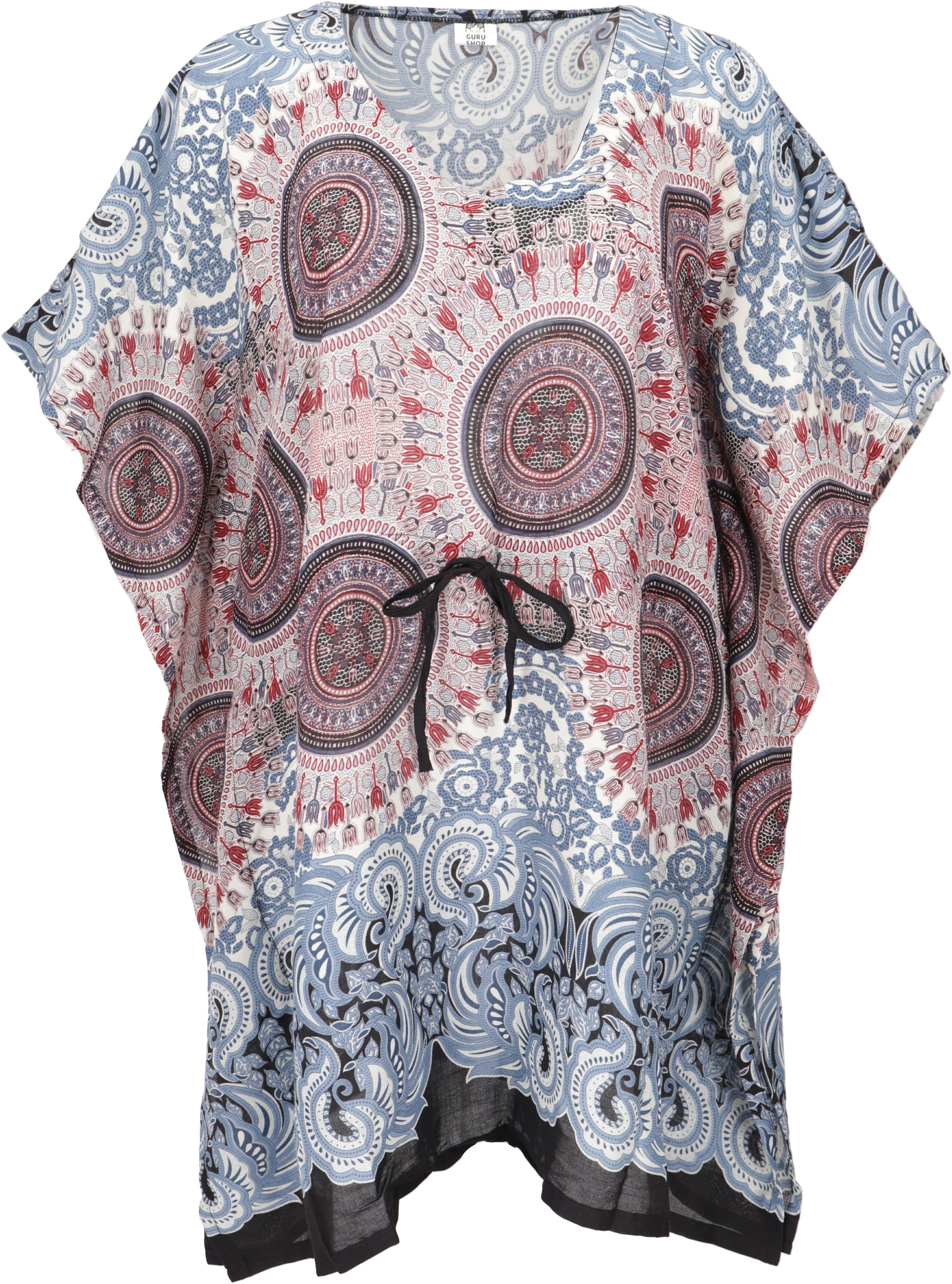 Guru-Shop Longbluse Poncho, Mandala Tunika, Boho günstig online kaufen