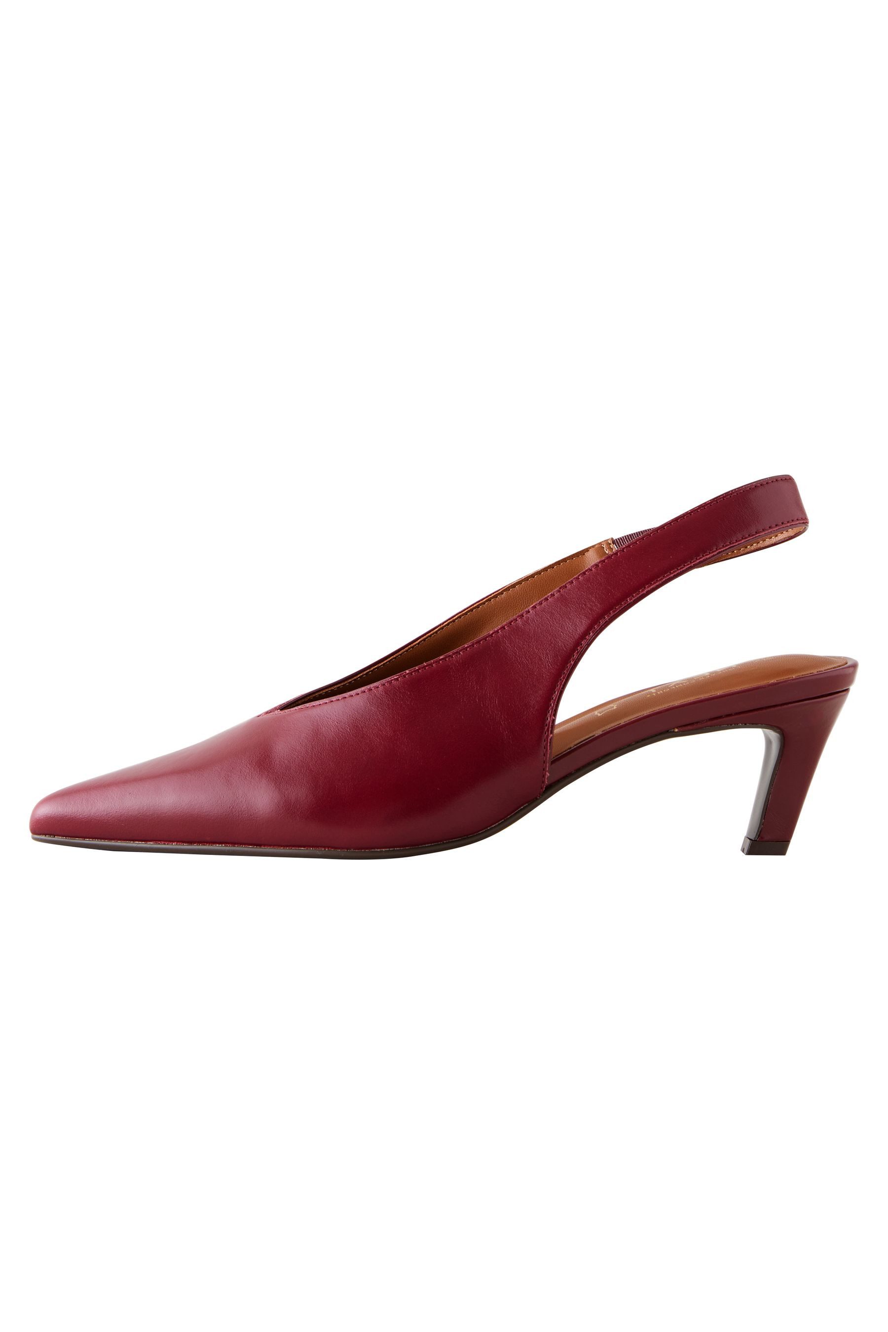 Next Forever Comfort® Slingbacks aus Leder mit Absatz Slingsandale (1-tlg)
