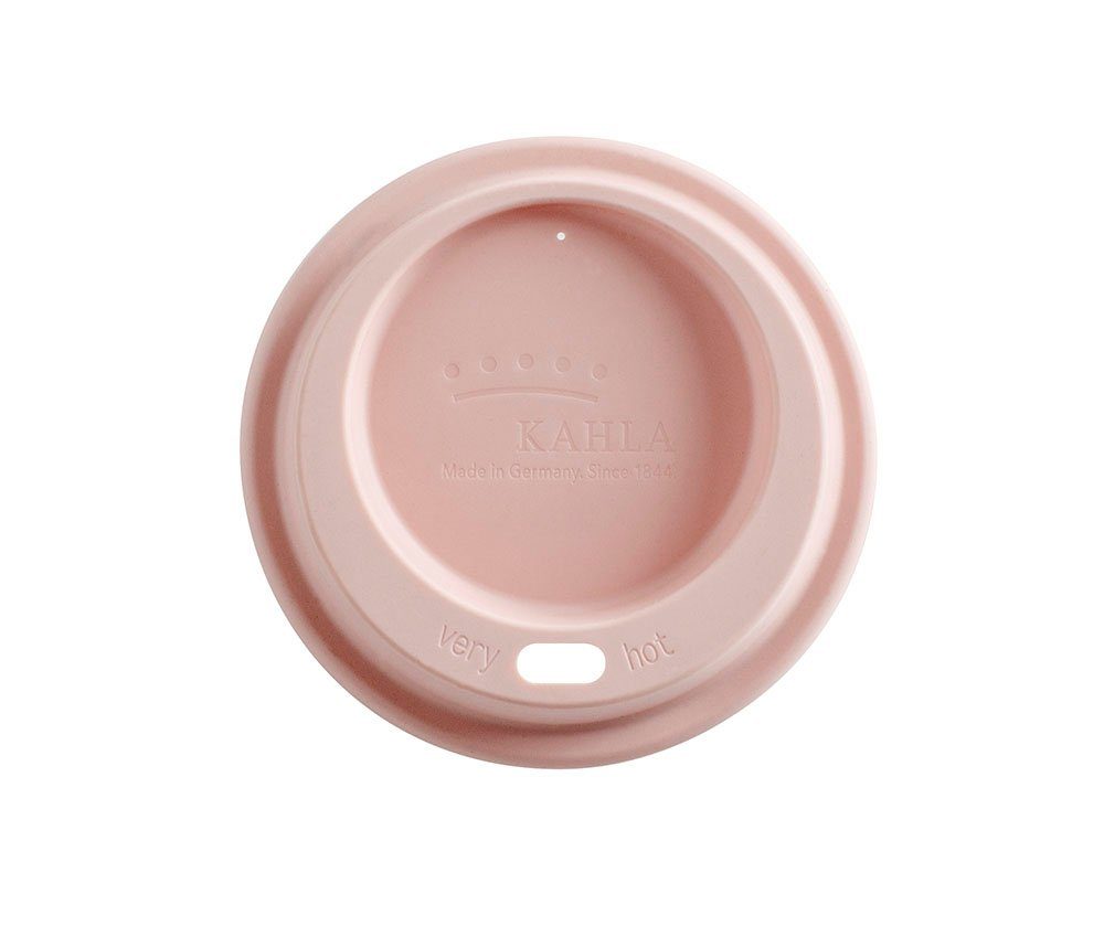 KAHLA Coffee-to-go-Becher Fillit Becher + Trinkdeckel, 1-tlg., Porzellan, Made in Germany