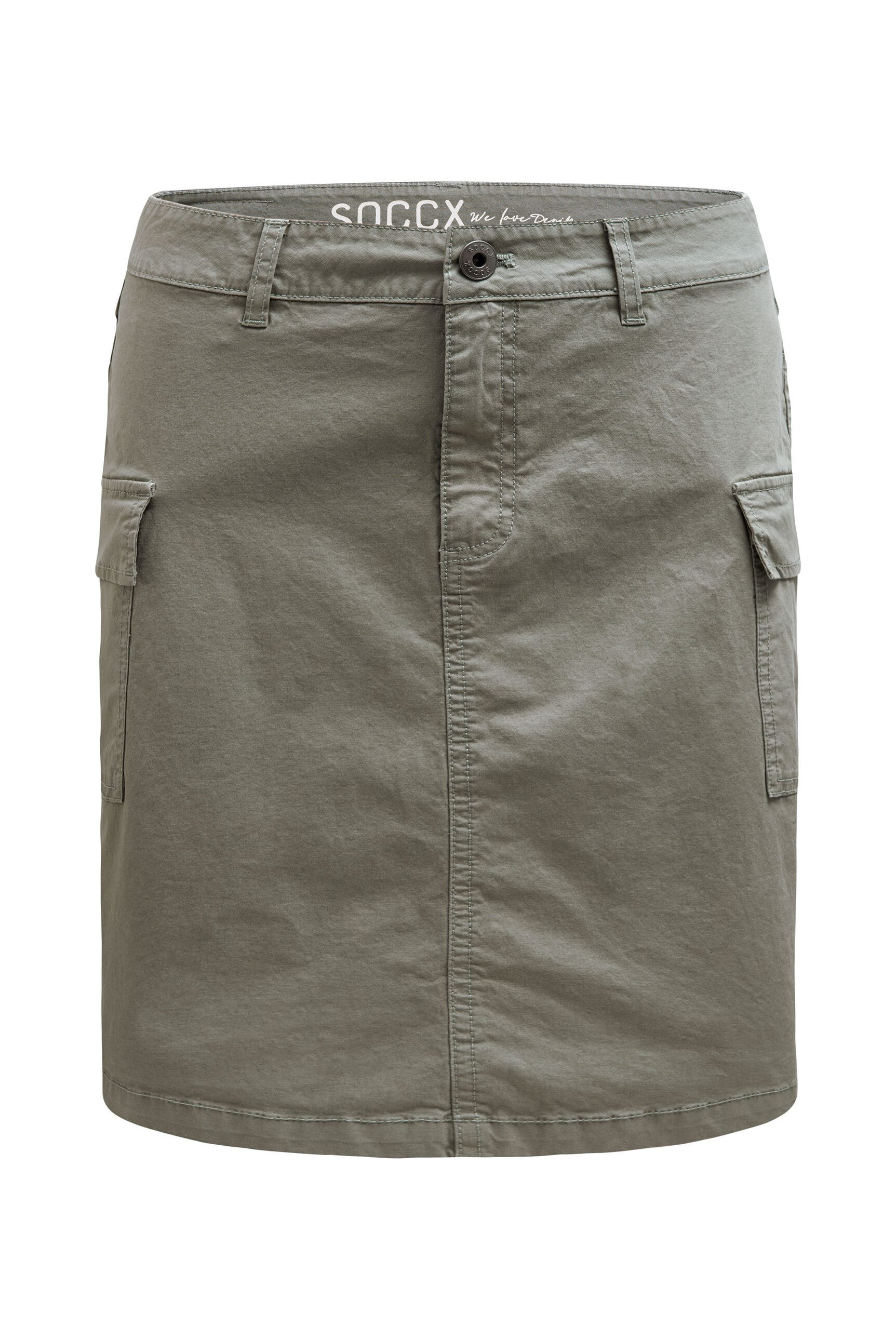 SOCCX Cargorock mit Taschen