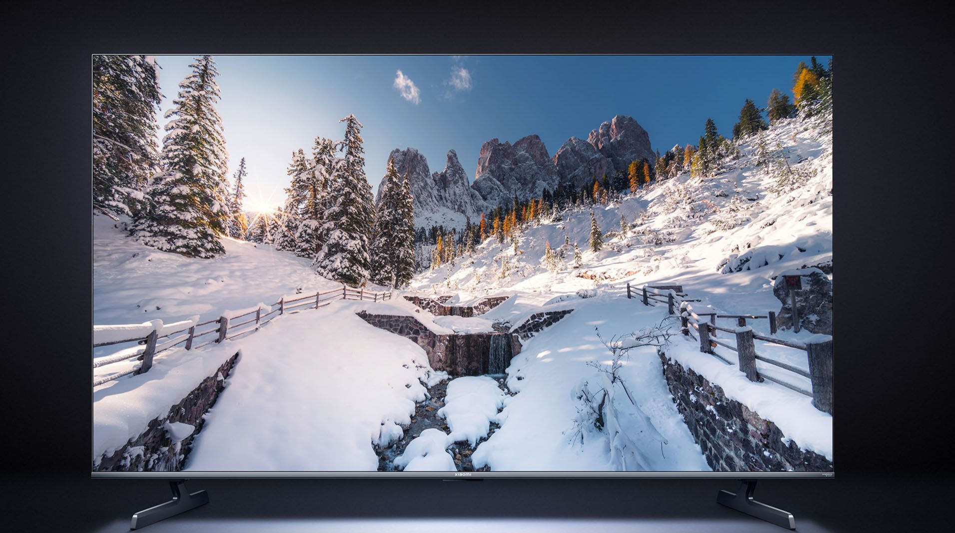 Xiaomi L55MB-SEU QLED Mini LED-Fernseher (138 cm/55 Zoll, 4K Ultra HD, Smart-TV, Google TV)