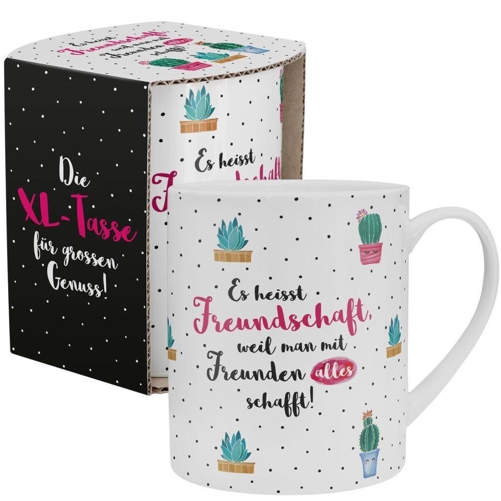 Sheepworld Tasse XLTasse mit Kaktus "Freundschaft"