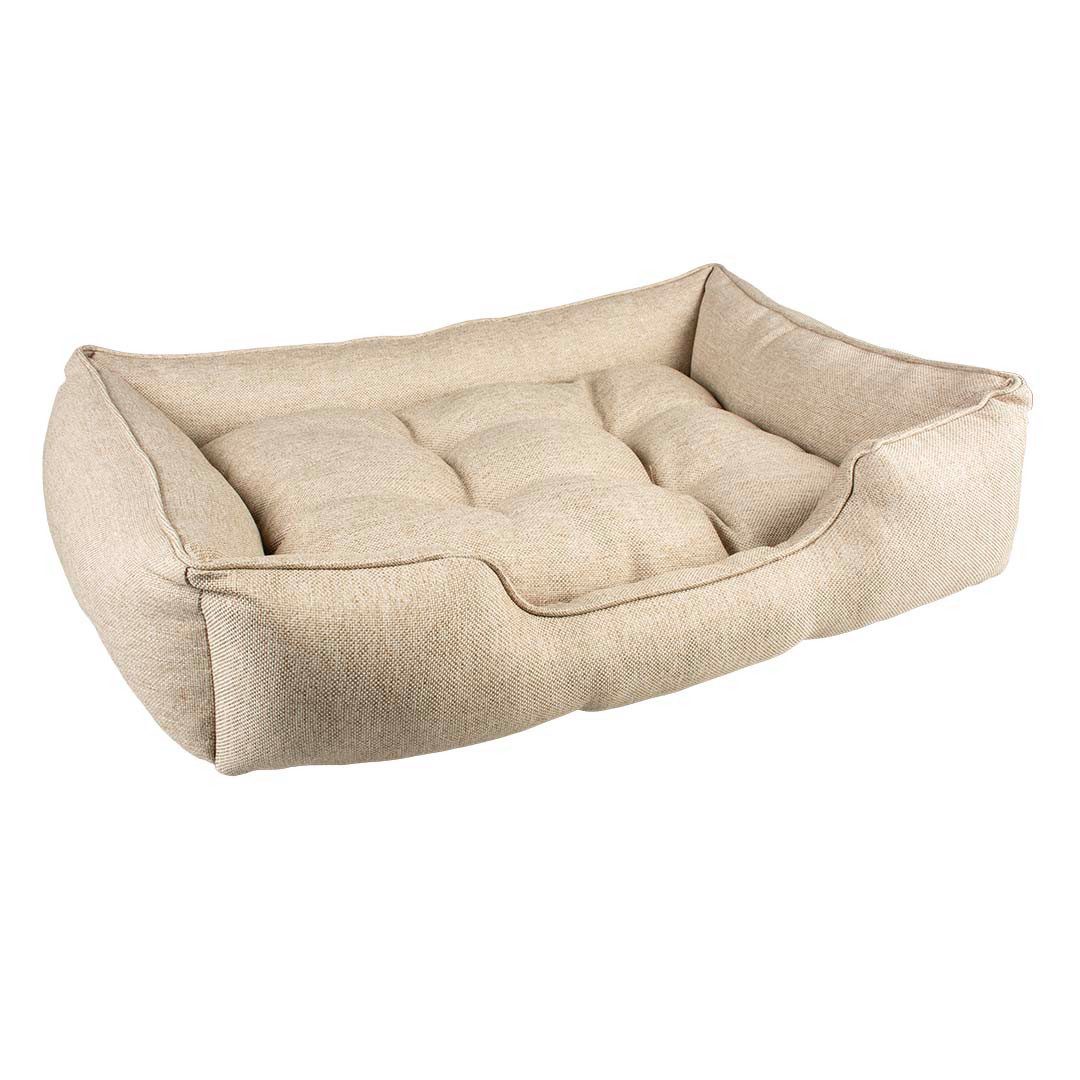 Tierbett Duvoplus Hundebett Duratex - beige Maße: 60x45x16cm