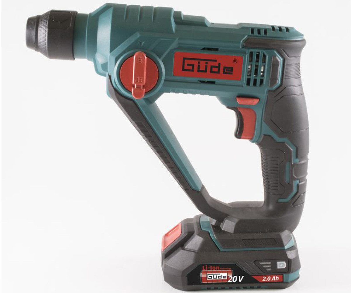 Güde Akku-Bohrmaschine GÜDE Akku Bohrmaschine Bohrhammer Schlagbohrer BH 20-201-24 K, Drehzahlsteuerung