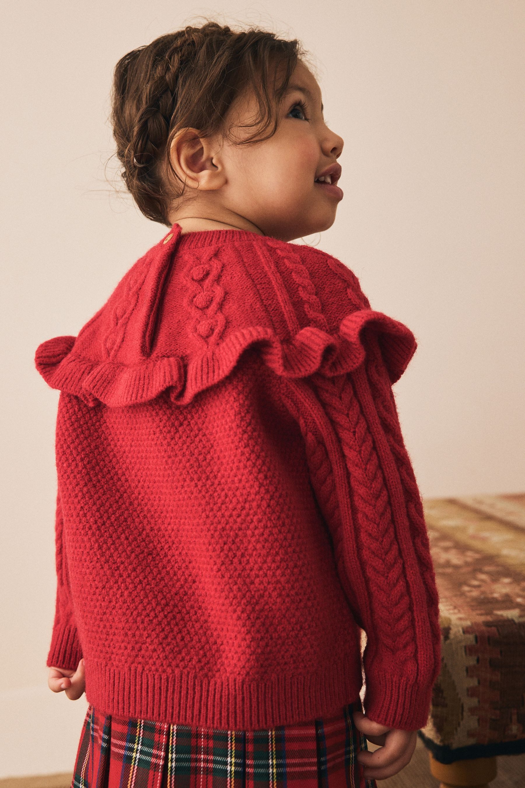 Next Strickpullover Pullover mit Zopfmuster (1-tlg)