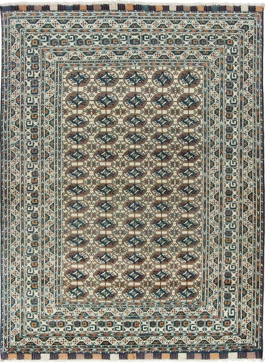Orientteppich Afghan Mauri 150x204 Handgeknüpfter Orientteppich, Nain Trading, rechteckig, Höhe: 6 mm