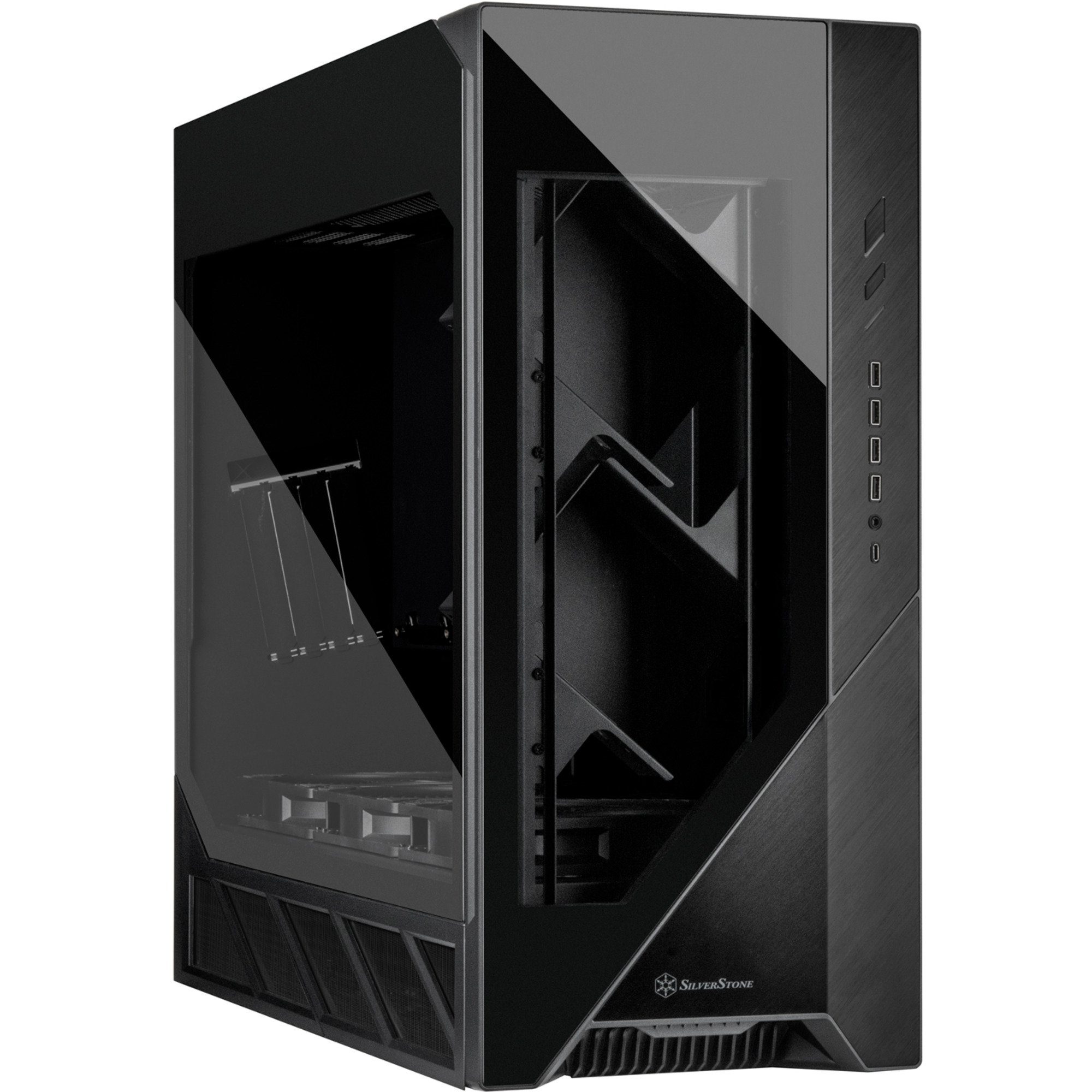 Silverstone PC-Gehäuse SilverStone ALTA F2, Big-Tower-Gehäuse, (Tempered