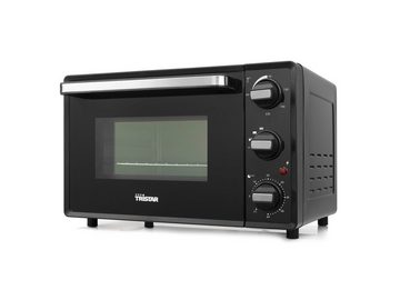 Tristar Minibackofen, Kleiner Tisch-Backofen für Toast Pizza Mini-Ofen 19L Ober & Unterhitze