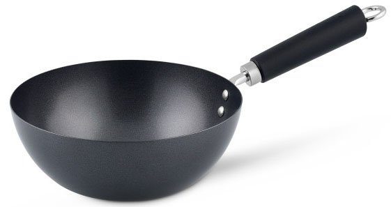 KEN HOM Wok KH320001, Stahl (1-tlg), Ø 20 cm, Induktion