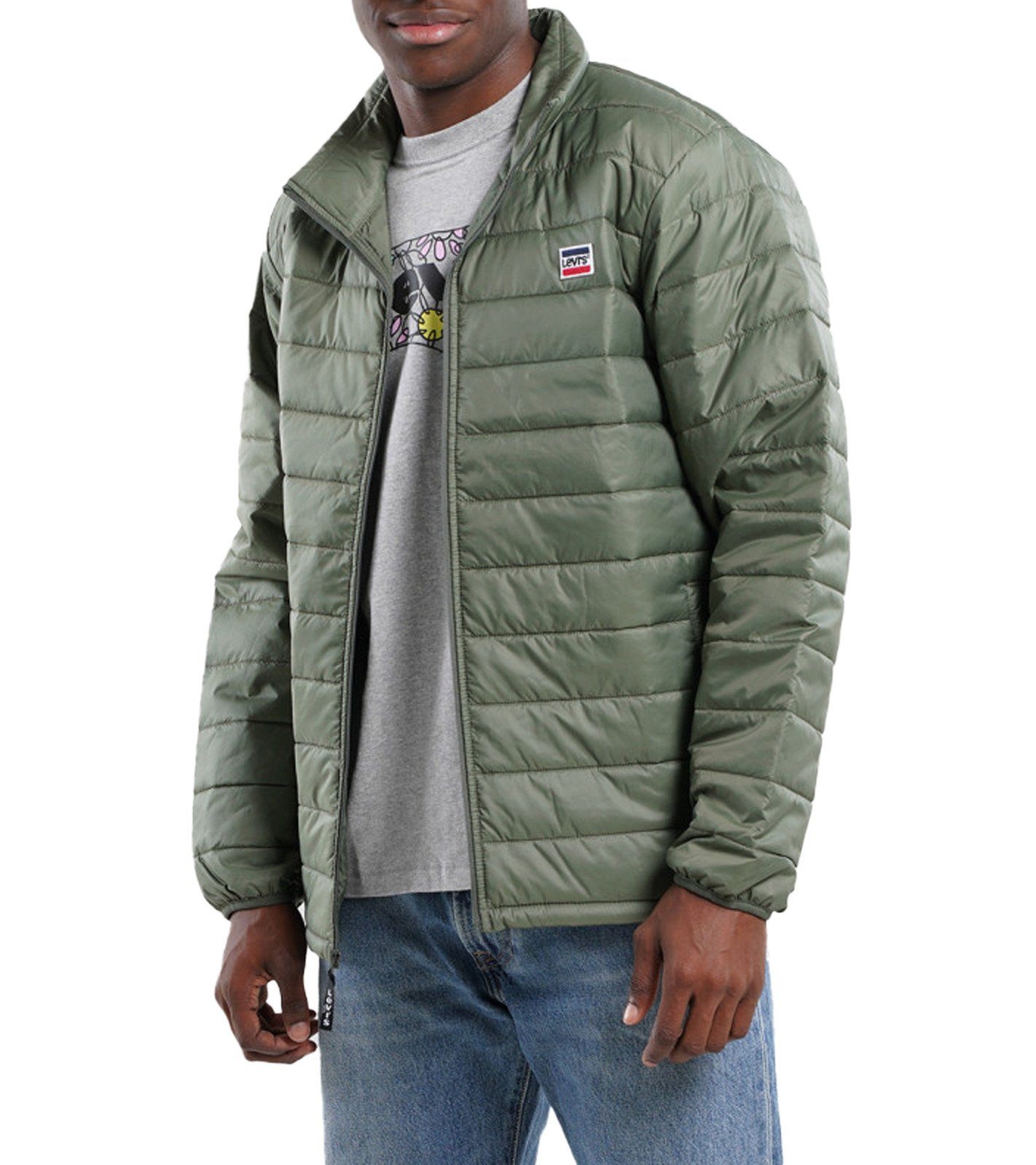 Levi's® Daunenjacke »LEVI´S Herren Winter-Jacke Stepp-Jacke Richmond  Packable Jacket mit Thermore-Isolierung Softshell-Jacke Grün« online kaufen  | OTTO