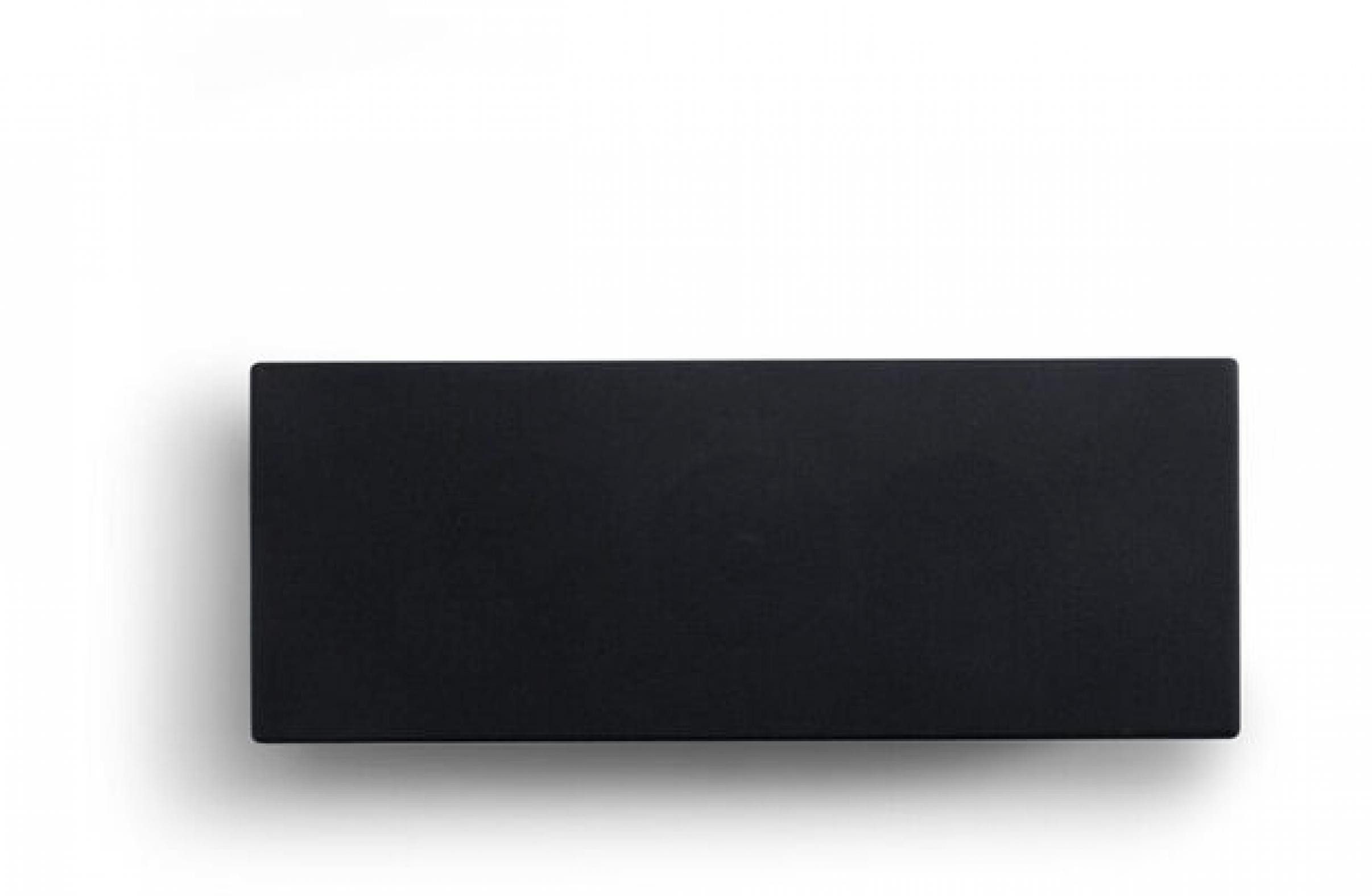 CANTON Atelier OnWall 5 C schwarz seidenmatt Einbaulautsprecher (70.0 W, 2-Wege-System, flaches Design, klare Sprachwiedergabe)