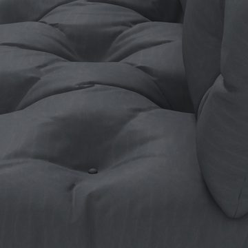 Outsunny Sitzkissen Palettenkissen Bankauflage Sitzkissen mit UV-Schutz, für Sitzbank Gartenbank 150 x 98 x 8 cm Dunkelgrau