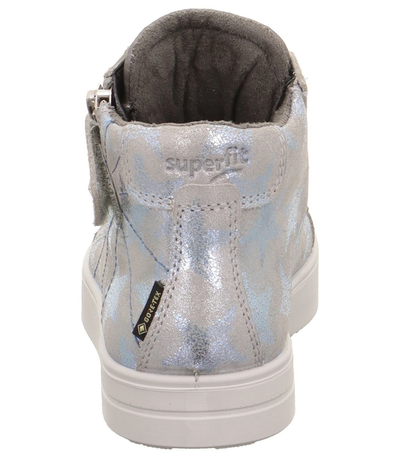 Sneaker Superfit Sneaker Grau Leder/Textil