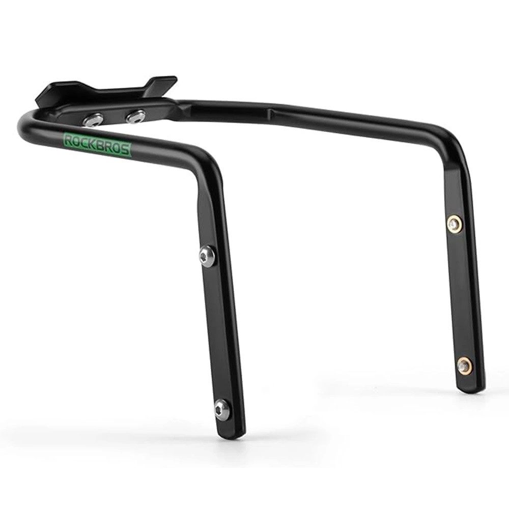 ROCKBROS Fahrradhalter 31210013001 (Zubehörset, Multifunktionshalter + Montagematerial), Zur Befestigung von Satteltasche und 2 Flaschenhaltern