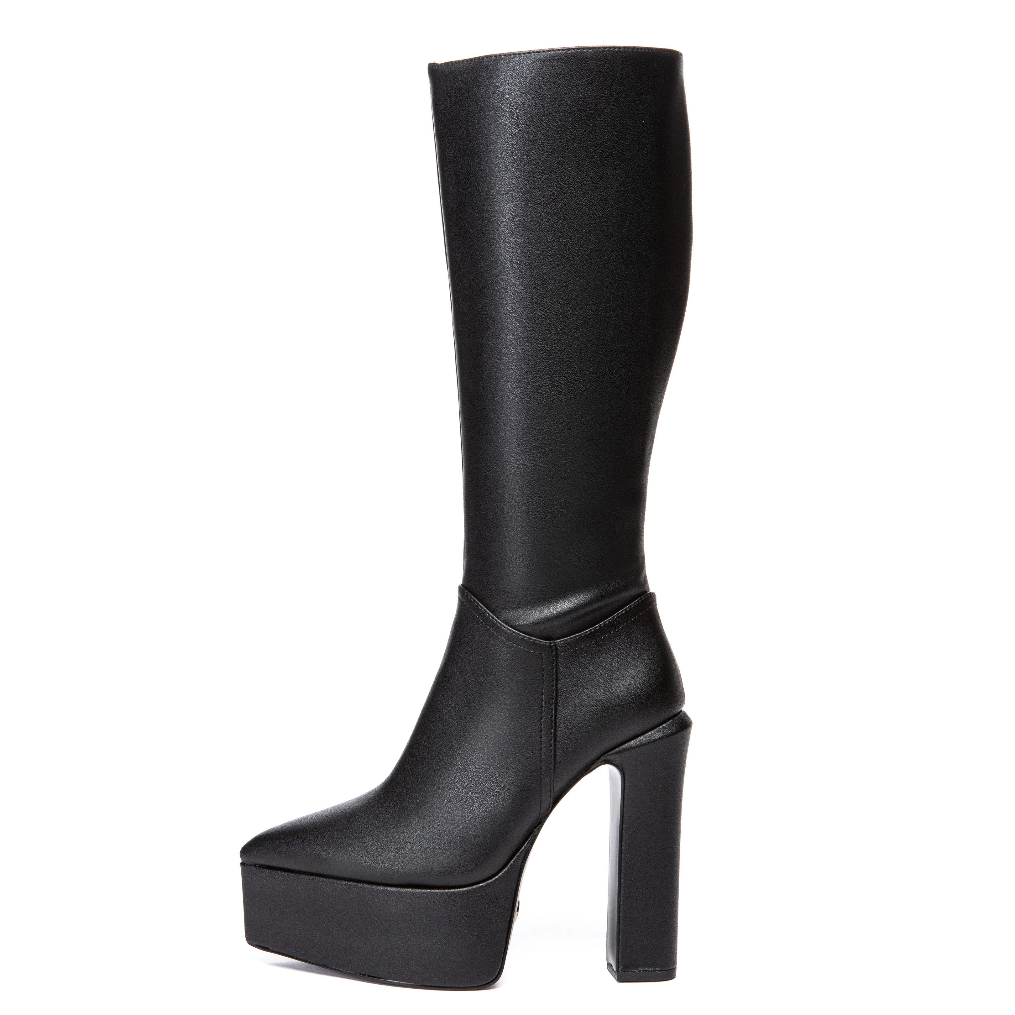 Giaro SARAHI Plateaustiefel 14 cm Absatzhöhe, 4 cm Plateau, veganes Leder