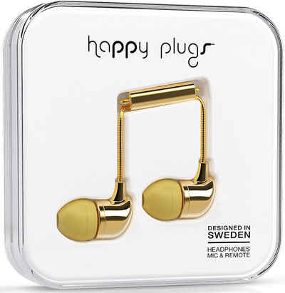 Happy Plugs »In-EarKopfhörer mit Mikrofon und Fernbedinung kabelgebuden« In-Ear-Kopfhörer