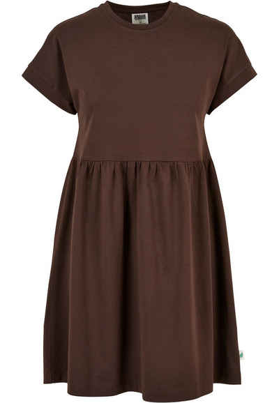 URBAN CLASSICS Shirtkleid Urban Classics Damen Ladies Organic Empire Valance Tee Dress (1-tlg)