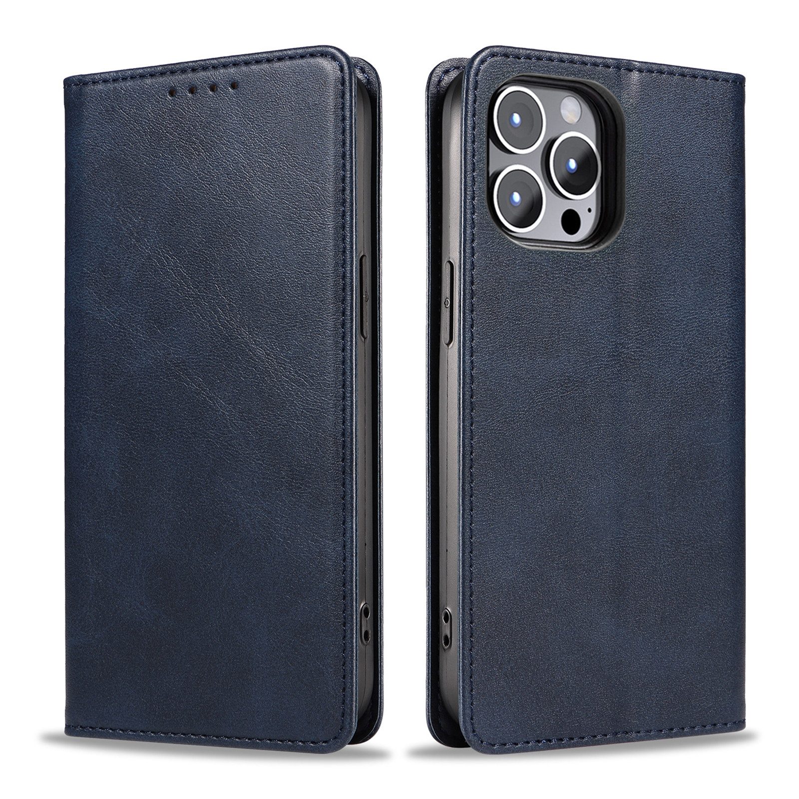 Tec-Expert Handyhülle Tasche Hülle für Apple iPhone 13 Pro 6.1 Zoll, 6.1", Cover Klapphülle Case mit Kartenfach Fliphülle aufstellbar