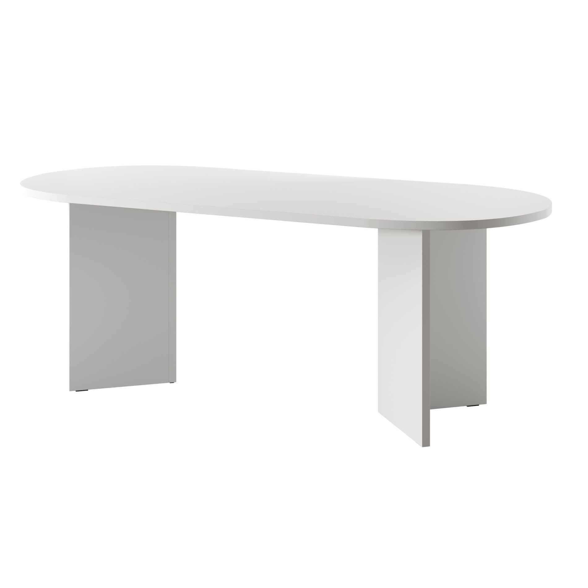 Selsey Esstisch OVO, oval, V-förmige Beine, feste Tischplatte, 204x90x75 cm günstig online kaufen