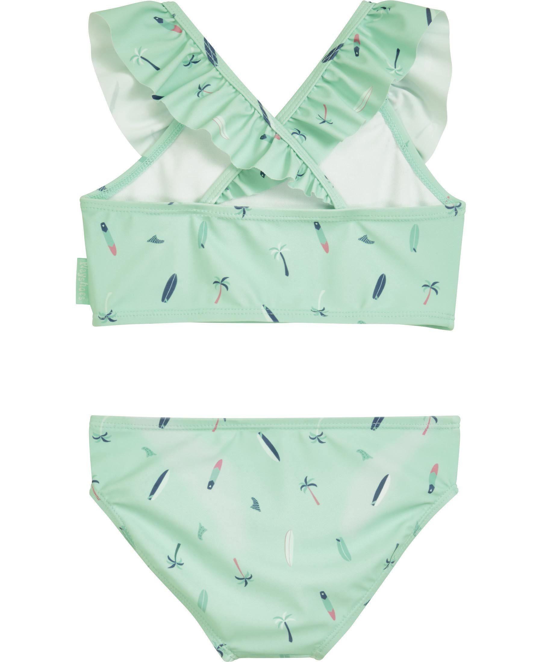 Playshoes Badeanzug UV-Schutz Bikini Surfbrett Palme