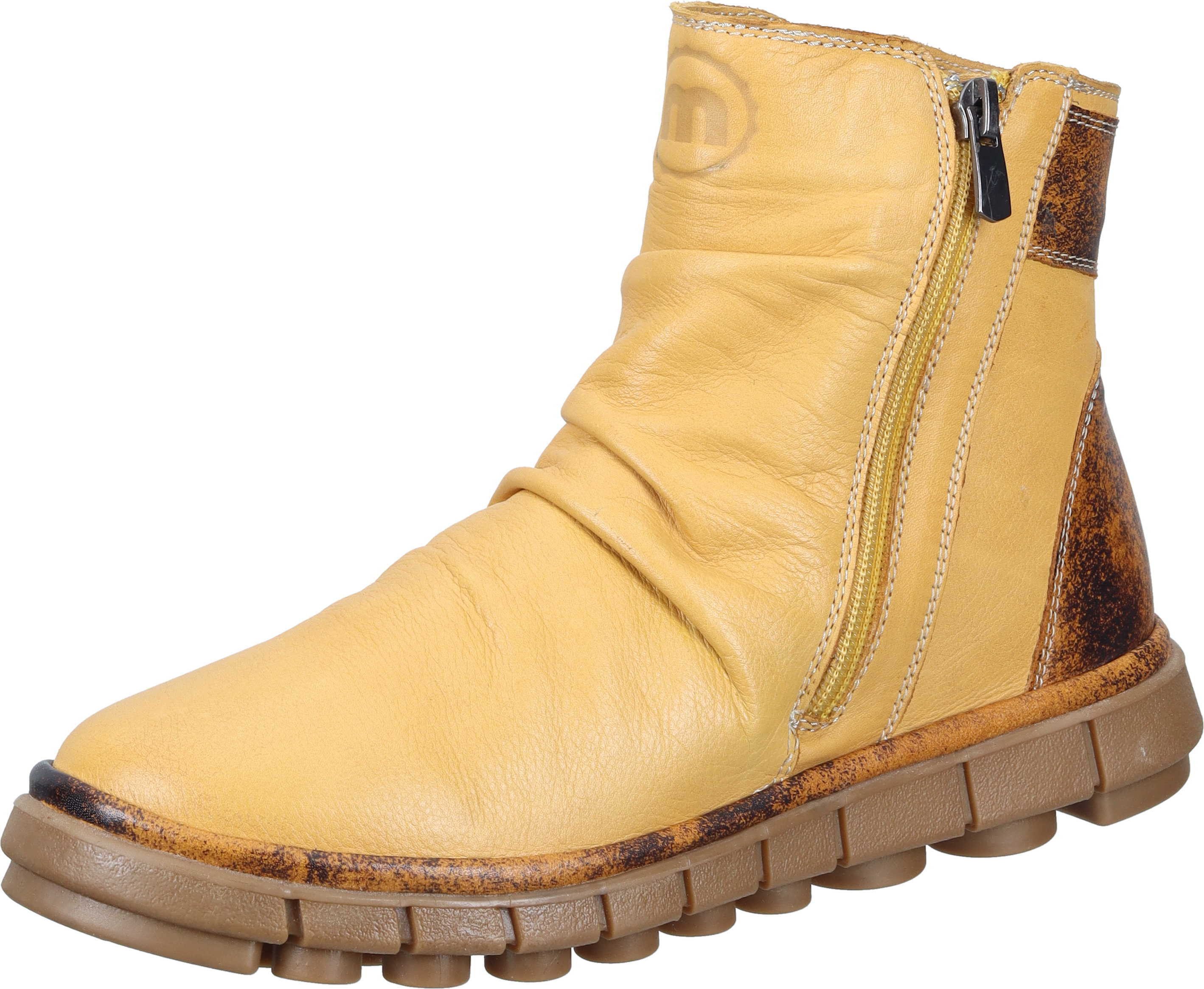 Gelbe Lederstiefel für Damen online kaufen OTTO