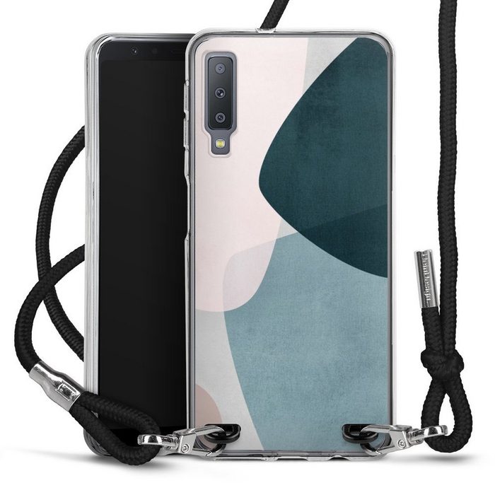 DeinDesign Handyhülle Muster Boho Malerei Graphic 150 A Samsung Galaxy A7 (2018) Handykette Hülle mit Band Case zum Umhängen