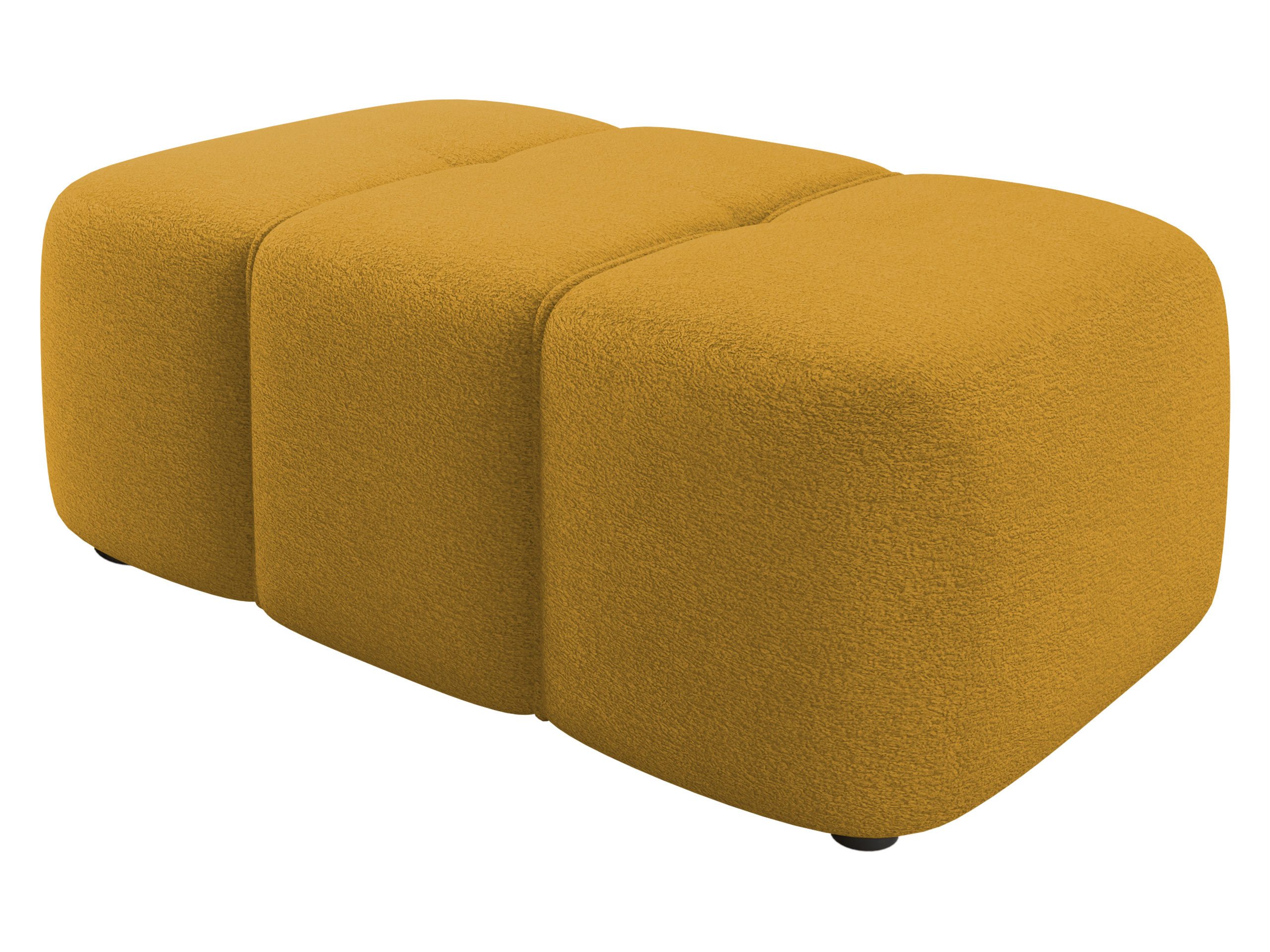 MIRJAN24 Polsterhocker Fetrinu, 93x62x38 cm, Schwarze Füße