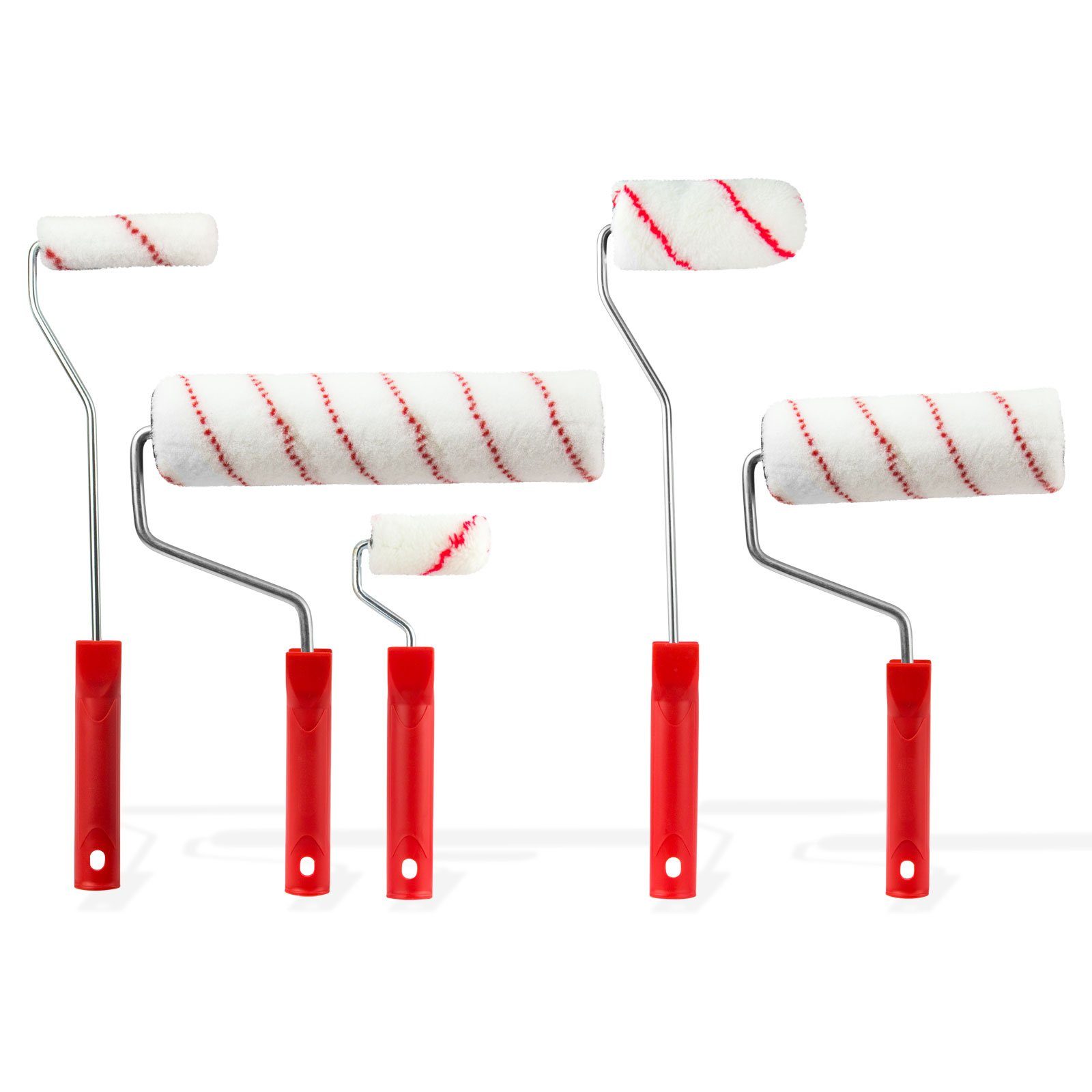 DEMA Farbroller Maler Set / Malerroller Set 10tlg