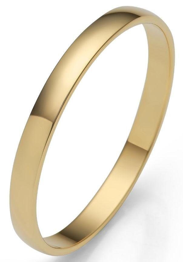 Firetti Trauring Schmuck Geschenk Gold Hochzeit Ehering Trauring "LIEBE", Made in Germany, wahlweise mit oder ohne Brillant