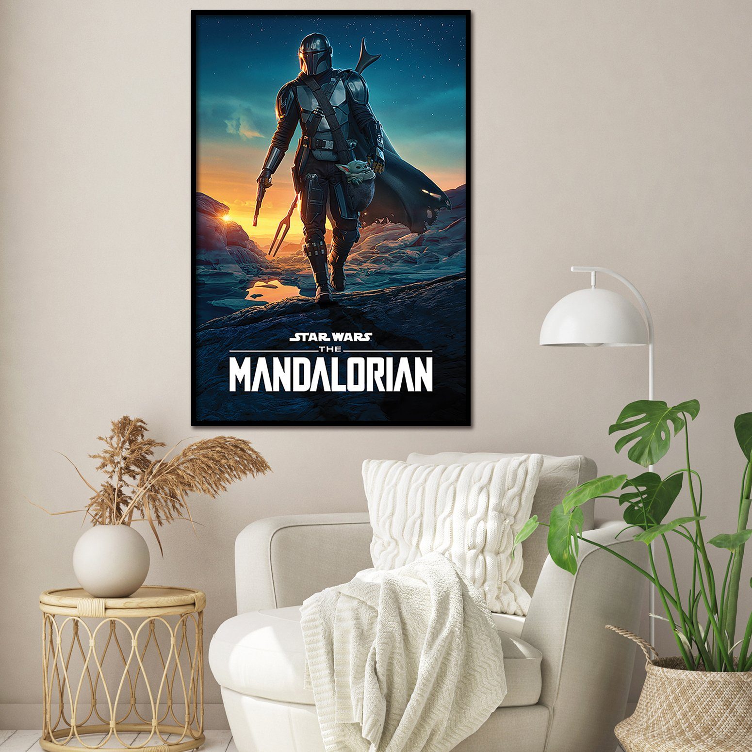 PYRAMID Poster The Mandalorian Poster Nightfall 61 x 91,5 cm günstig online kaufen