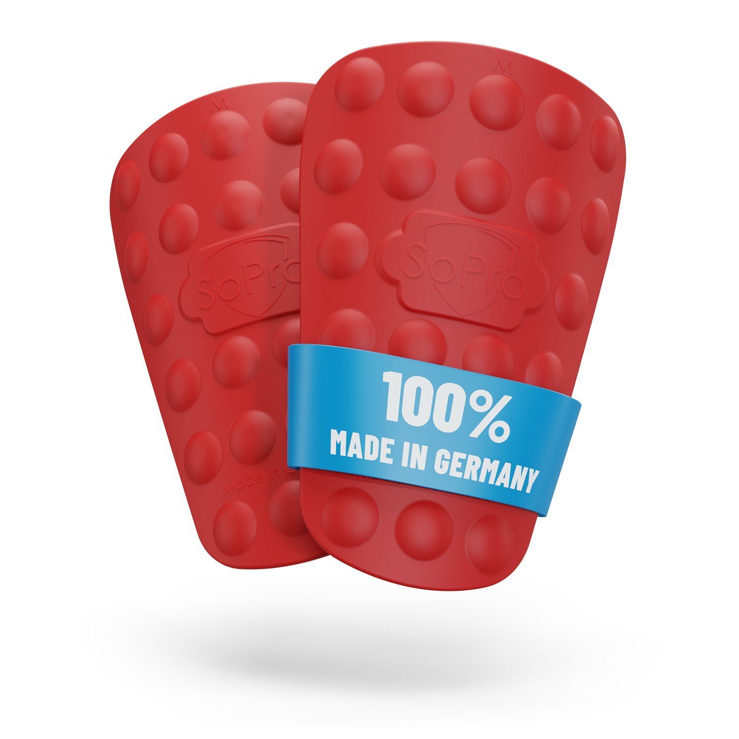 SoPro Fußball Schienbeinschoner Schienbeinschoner Fußball für Kinder & Erwachsene inkl. Socken