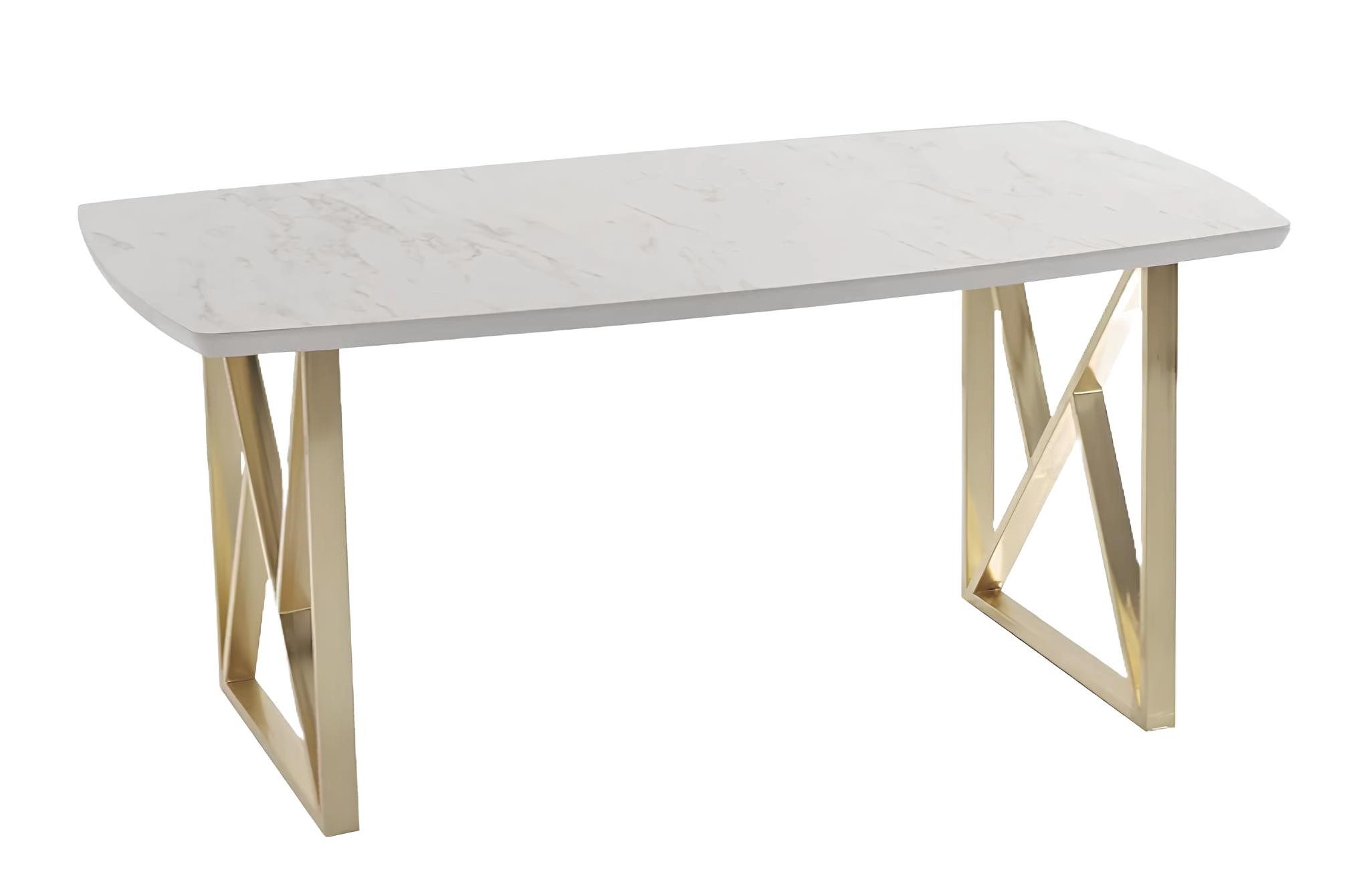 JVmoebel Esstisch Luxus Esstisch in Weiß mit modernem Design und edler Verarbeitung (1-St., Esstisch), Made in Europa