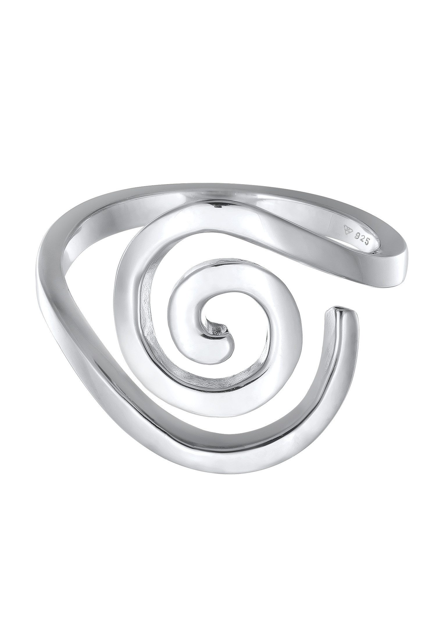 Elli Fingerring Spirale Organic Modern 925 günstig online kaufen