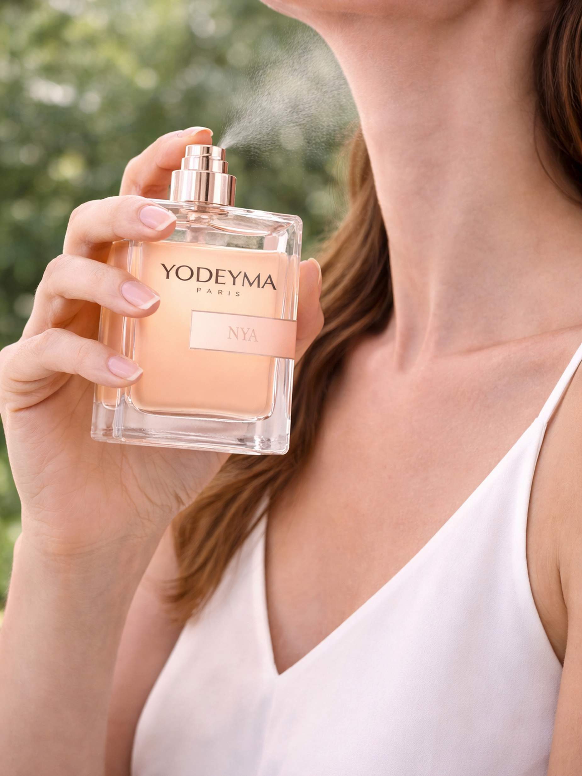 YODEYMA Eau de Parfum NYA Damenparfüm (100 ml) – sinnlich warmer holziger Damenduft