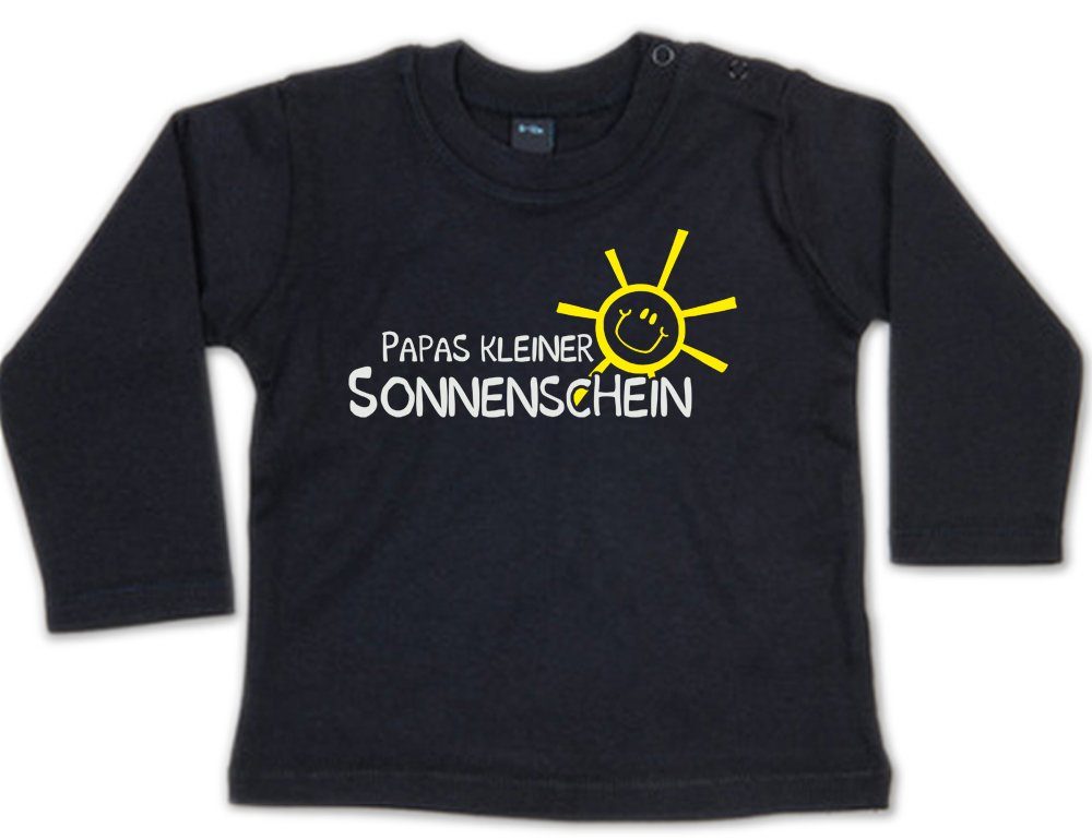Ggraphics Longsleeve Papas kleiner Sonnenschein Baby Sweater, Baby