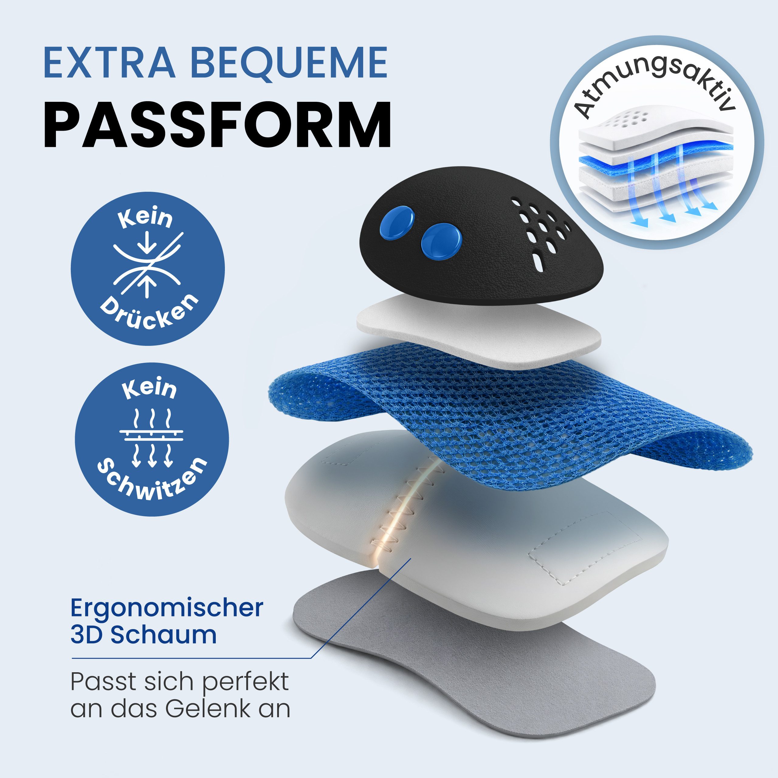 99FLIPS Protektoren-Set RISE Schoner Set Kinder für Skateboard und Inline Skaten (Inliner Schützer Set Kinder, 7-tlg., Inliner Schoner Knie-, Ellenbogen und Han – Bild 3 von 5