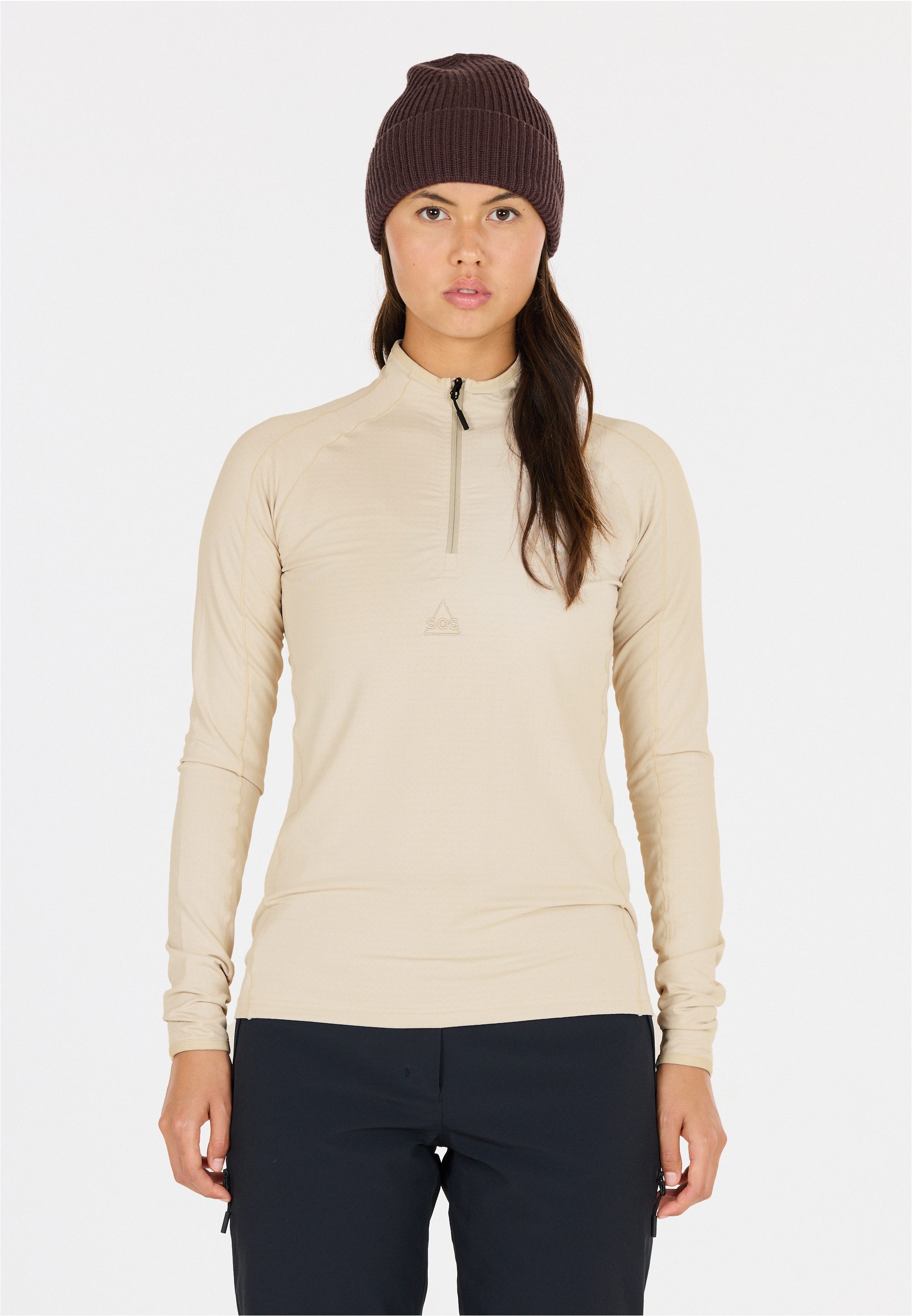 SOS Langarmshirt Timberline Im komfortablen und anliegenden Schnitt
