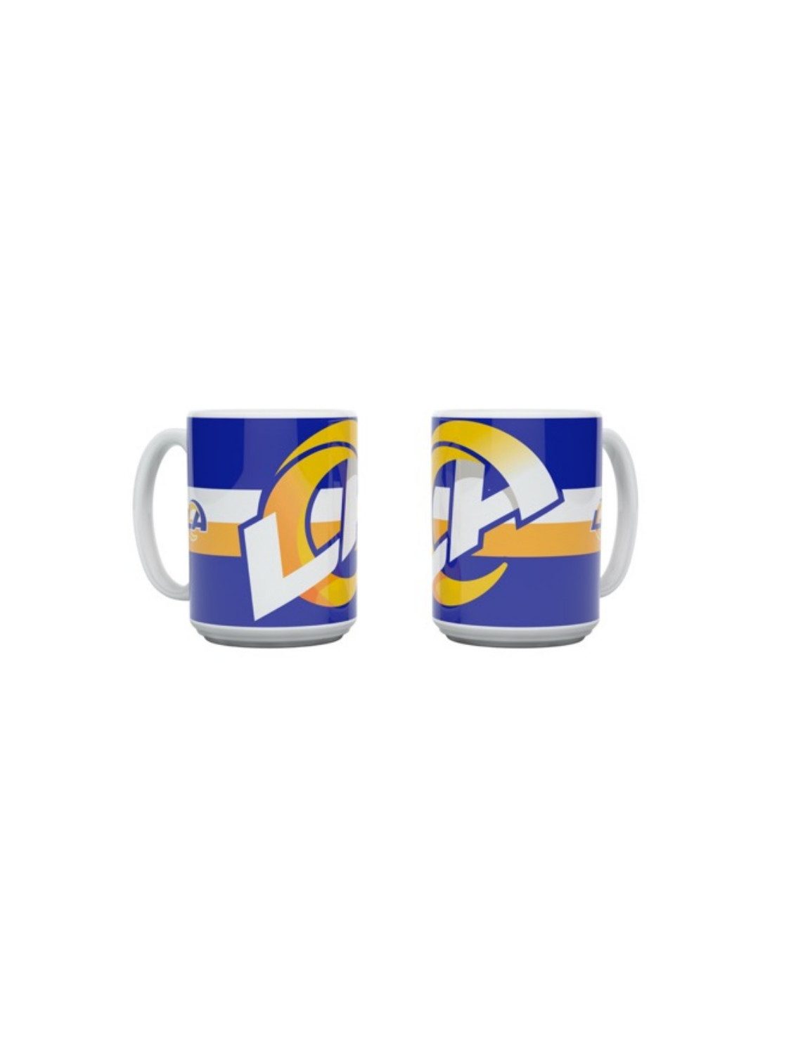 Las Vegas Raiders Becher NFL Los Angeles Rams Tasse 'Triple Logo ', Keramik