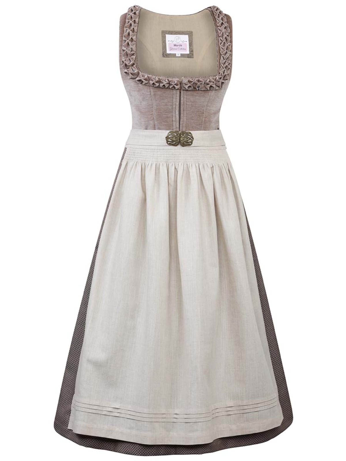 MarJo Dirndl Dirndl Polling 70cm Länge sand