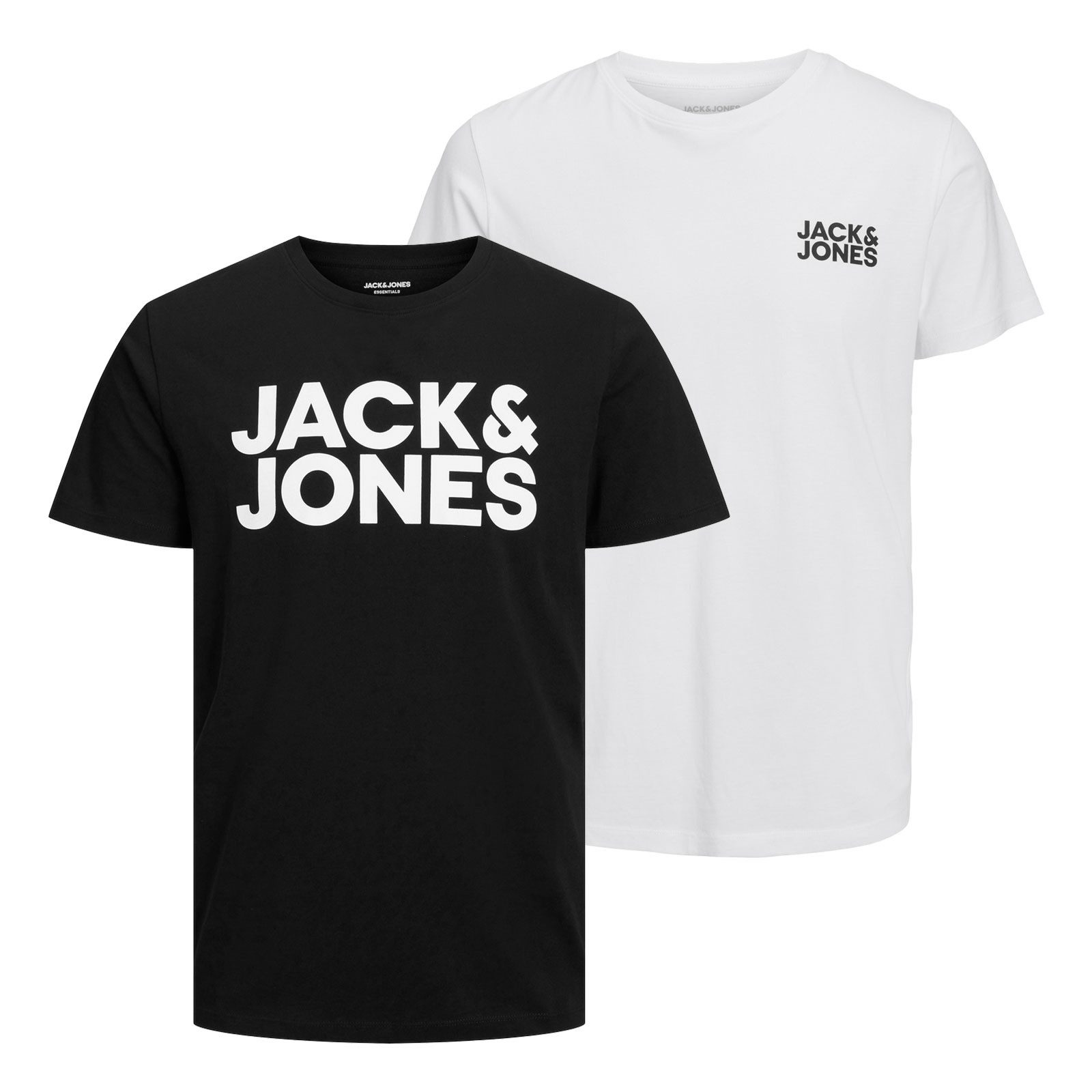 T-Shirt 2er Pack Logo Tee Crew Neck