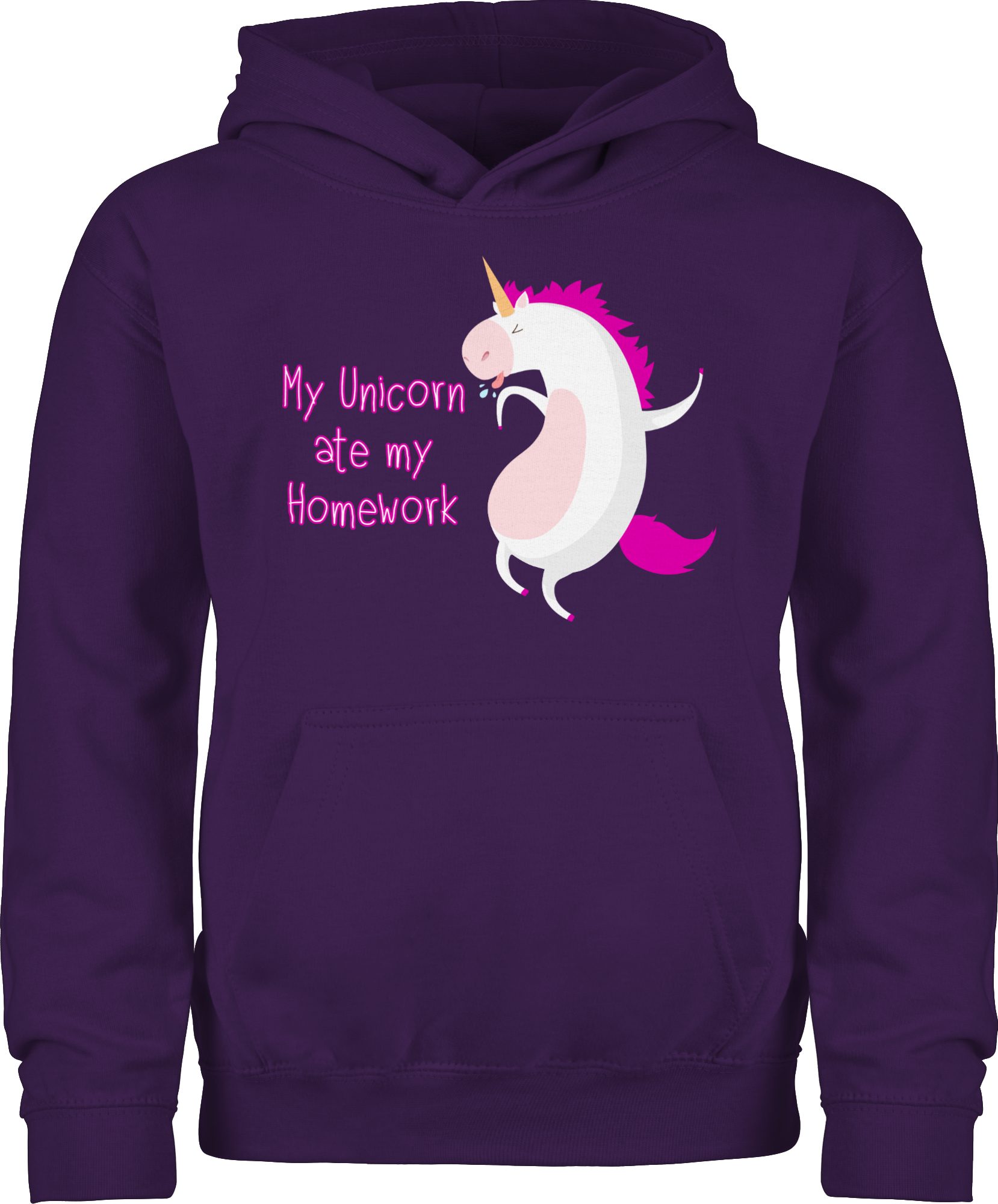 My unicorn ate my homework sweatshirt image