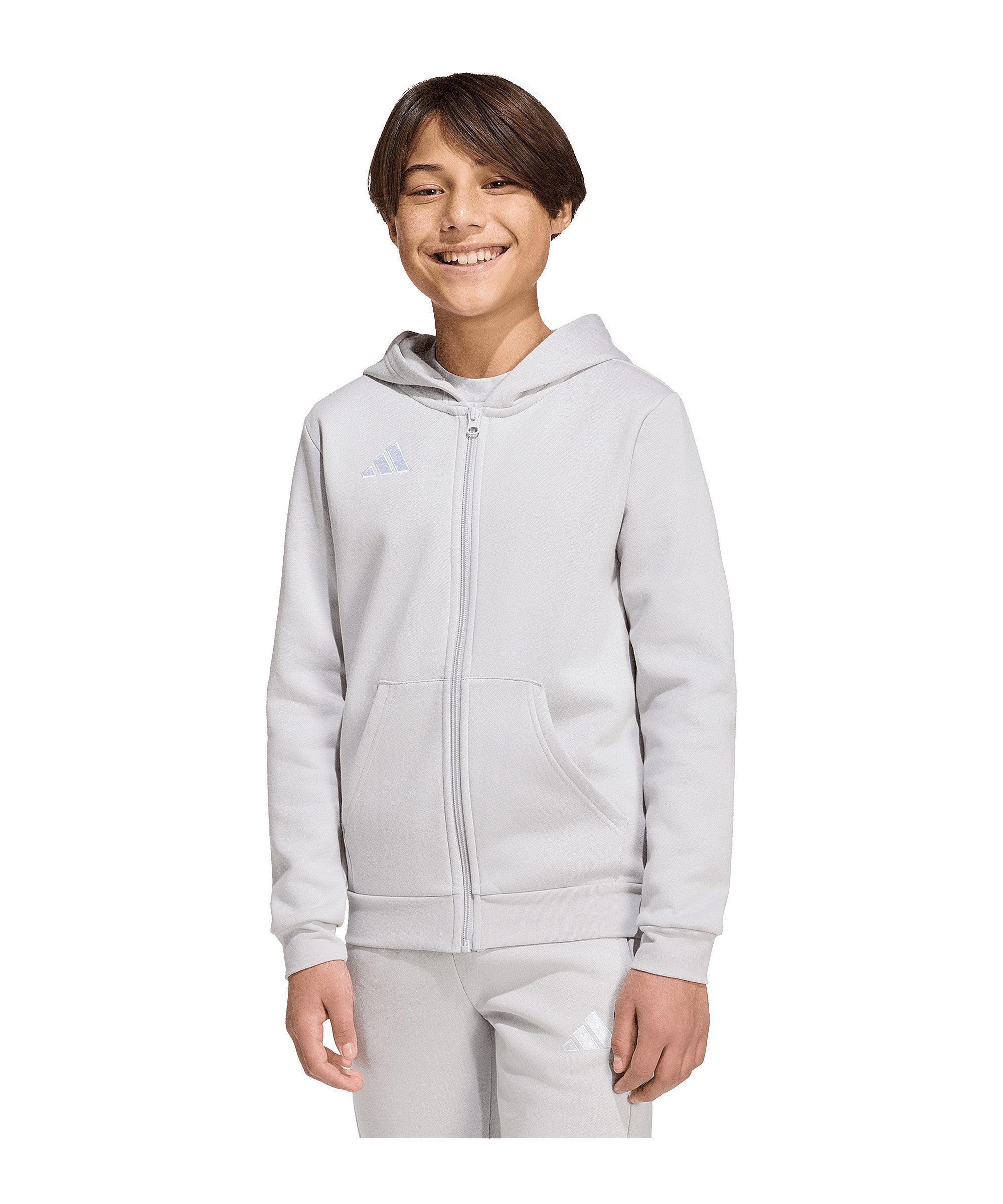 adidas Performance Sweatjacke adidas Performance Entrada26 Kapuzenjacke Kids Baumwolle – Bild 3 von 5
