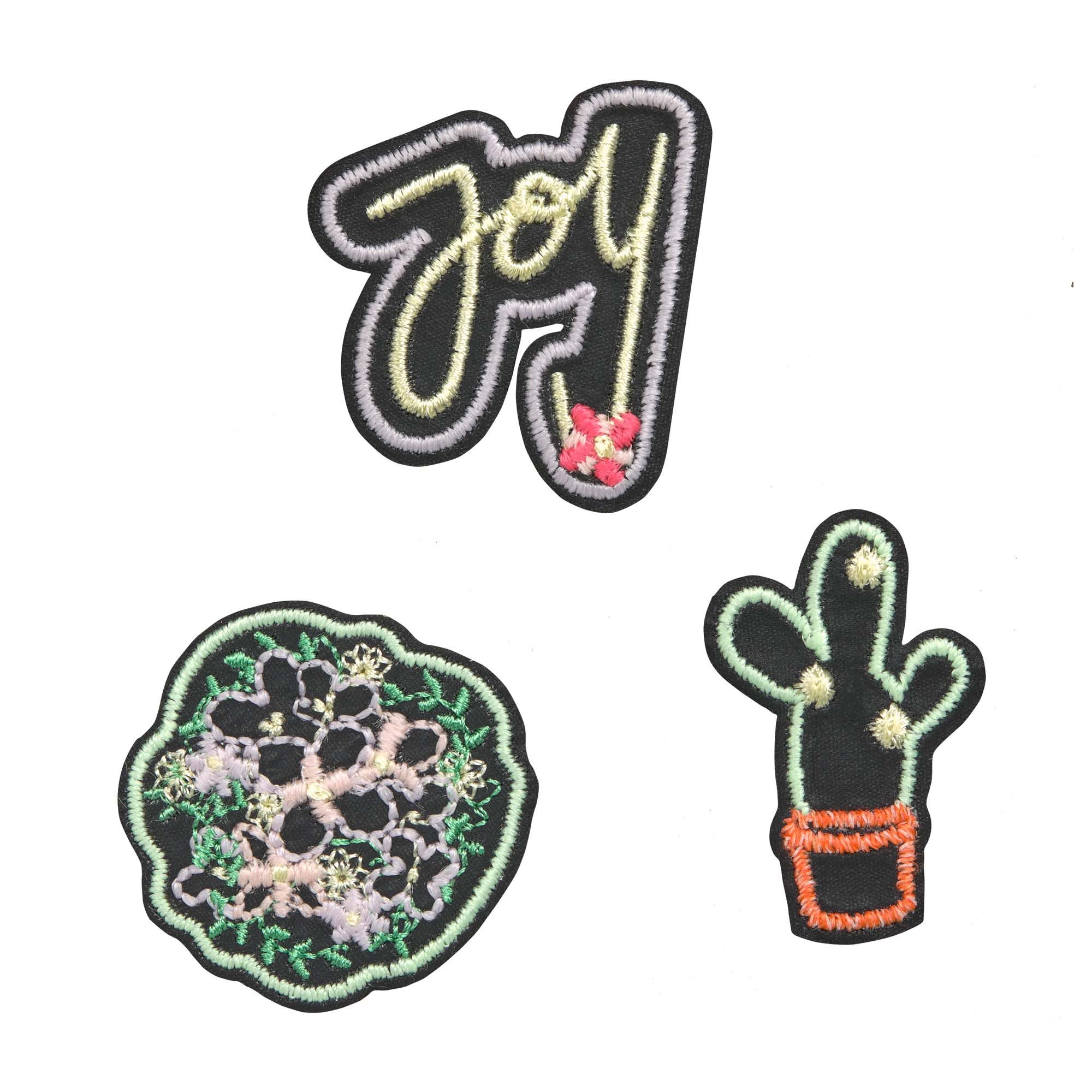 BOLD Aufkleber Match Textile Sticker Joy black