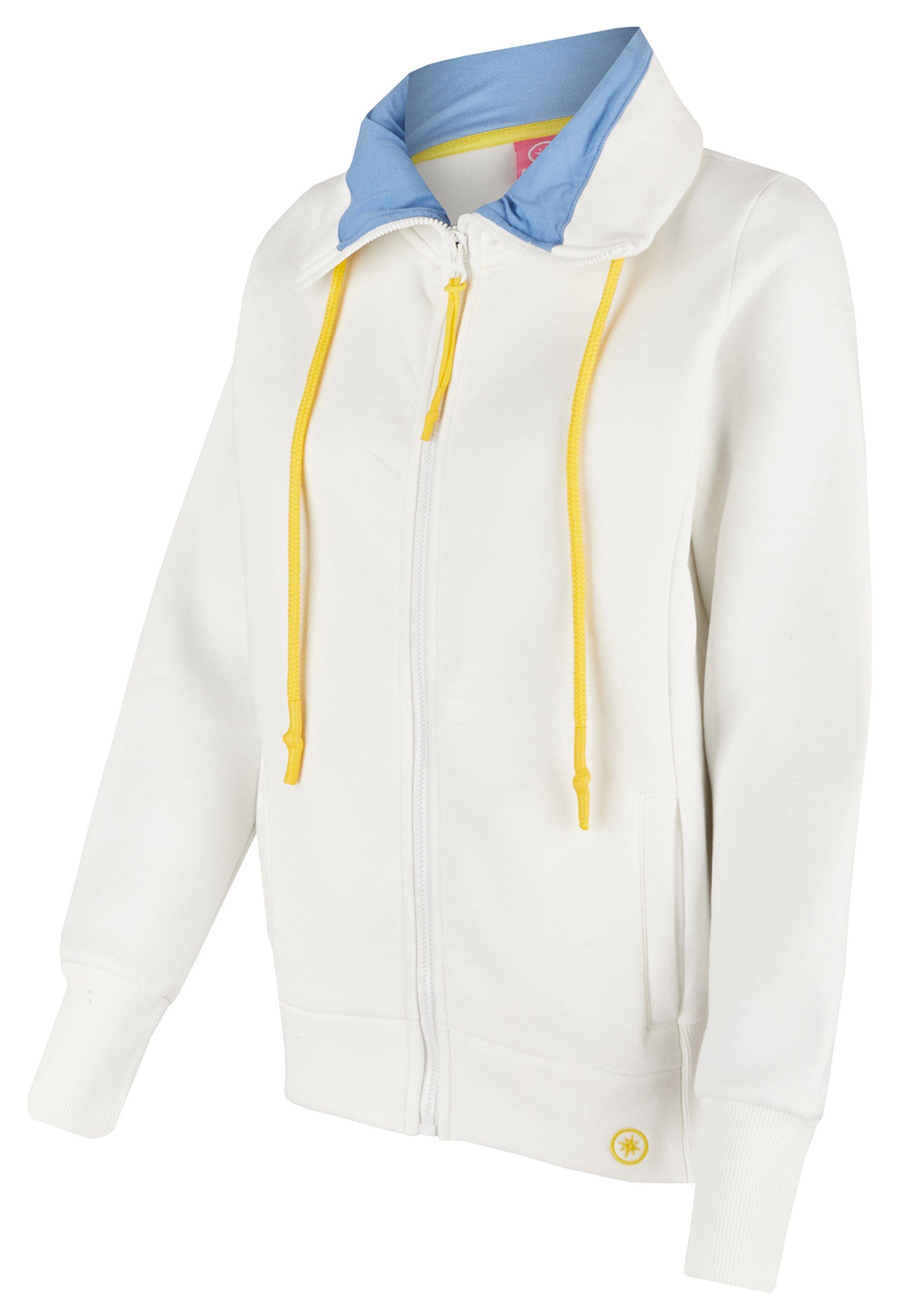 salzhaut Sweatjacke FELINA Damen normale Passform weiche, bequeme Sweatjack günstig online kaufen