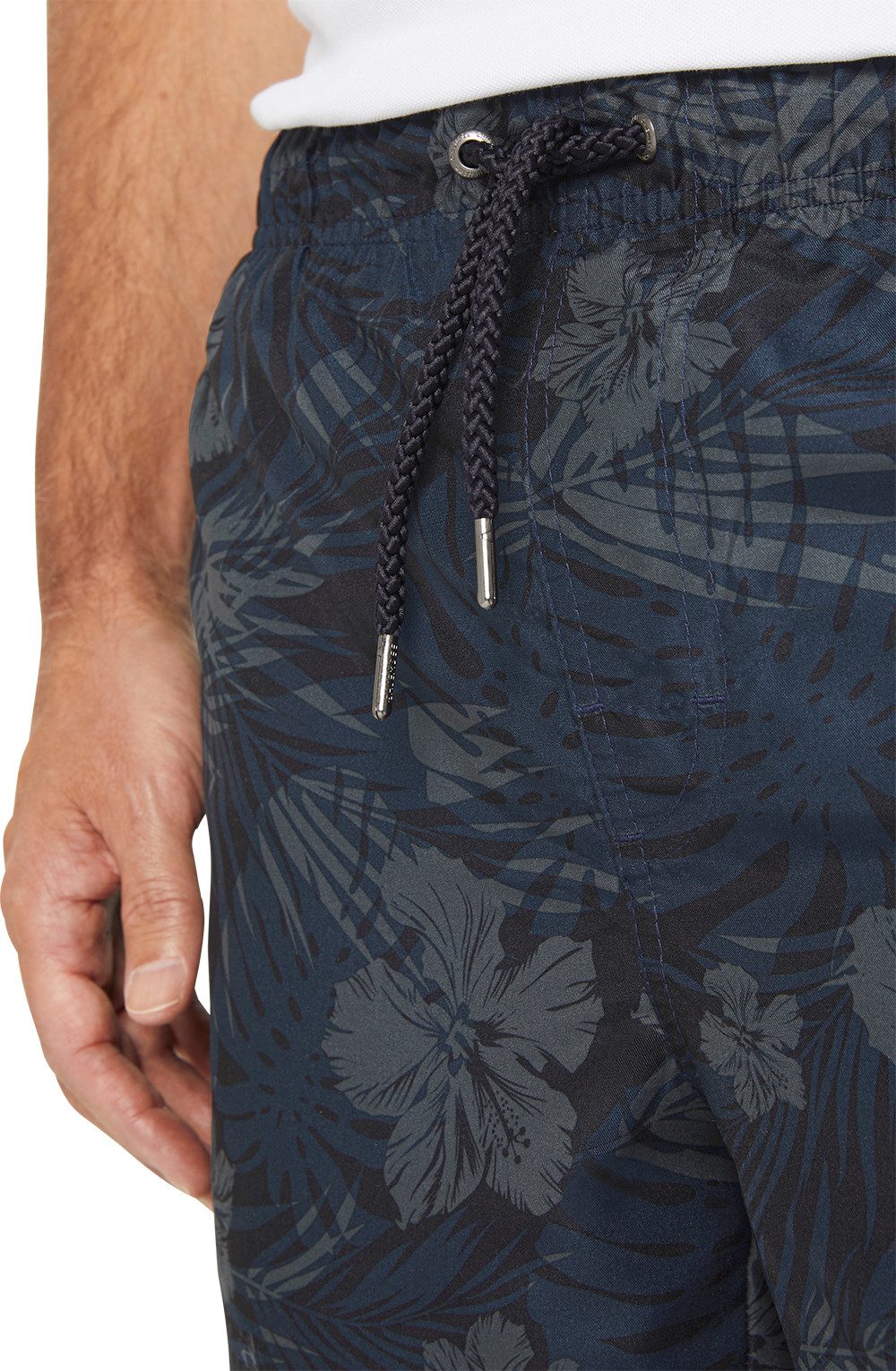 Chiemsee Badeshorts mit elastischem Bund, Kordelzug und Netz-Innenslip