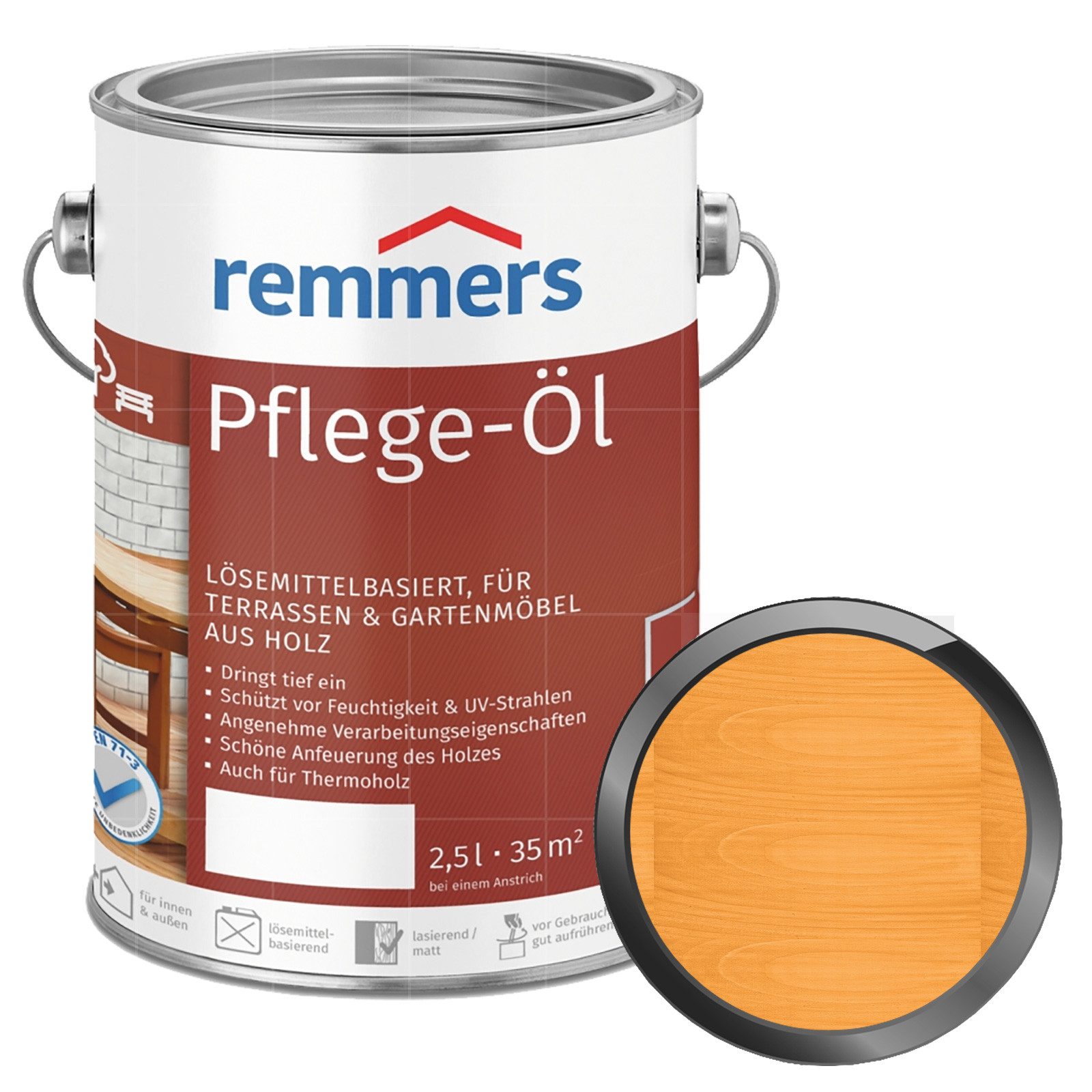 Remmers Holzöl PFLEGEÖL - 2.5 LTR